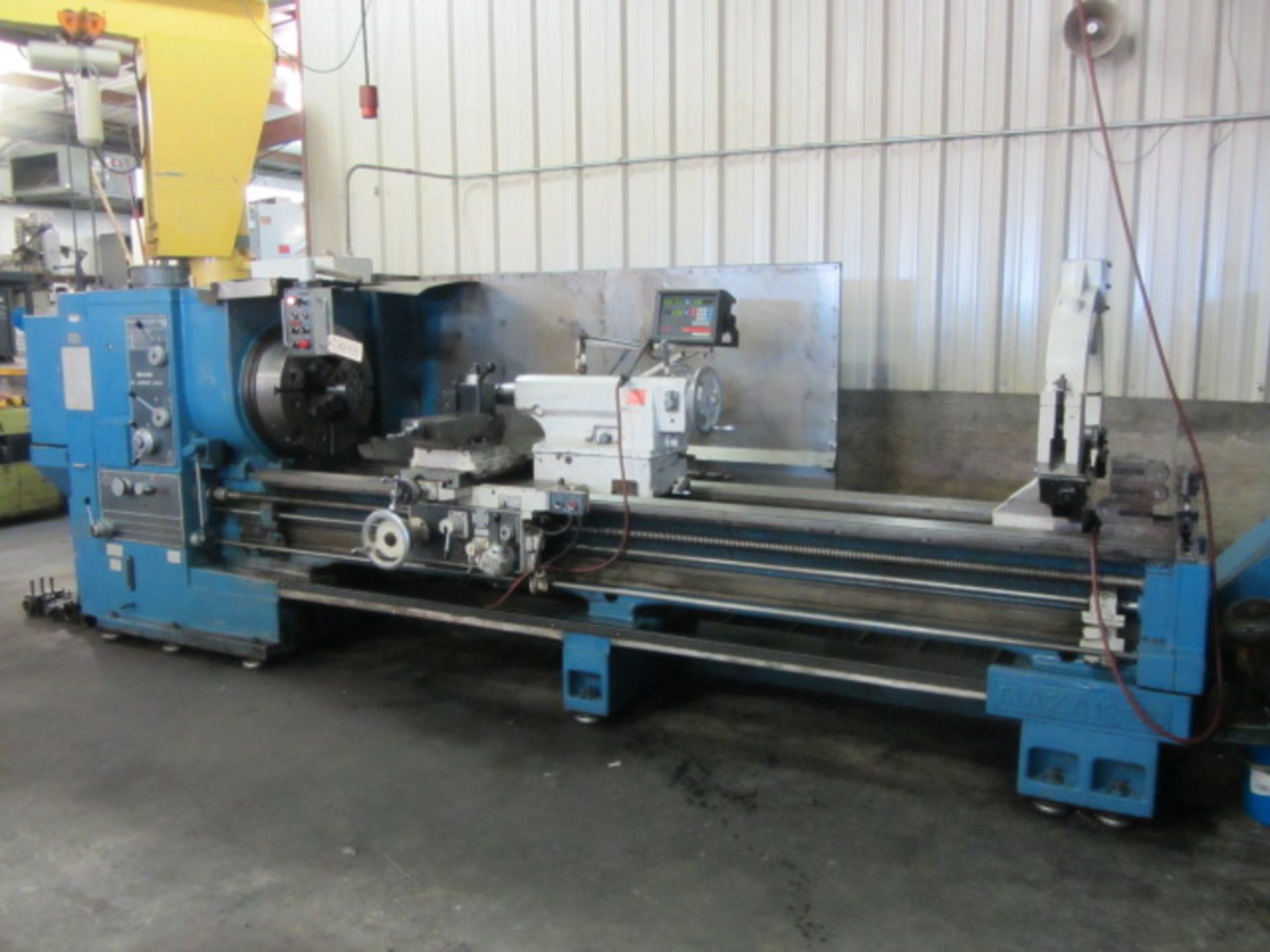 Mazak Heavy Duty Oil Country Engine Lathe with Dual 24'' 4-Jaw Chucks, 34'' Swing Over Bed x 100'' - Image 7 of 7