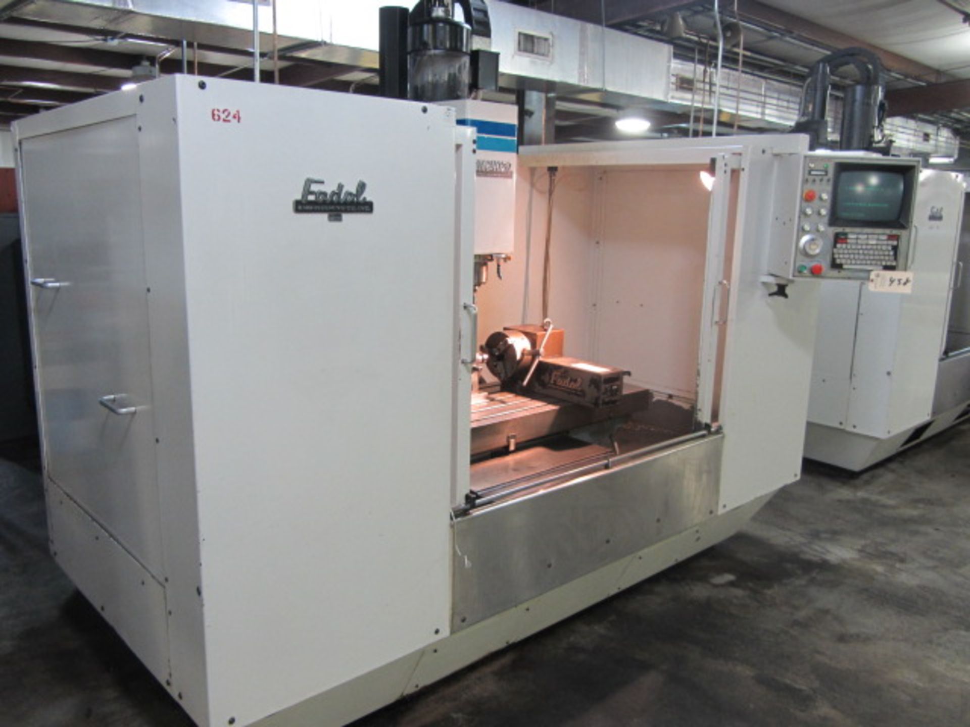 Fadal Model VMC 4020HT CNC Vertical Machining Center with 20'' x 48'' Table, 40'' X-Axis, 20'' Y- - Image 5 of 5