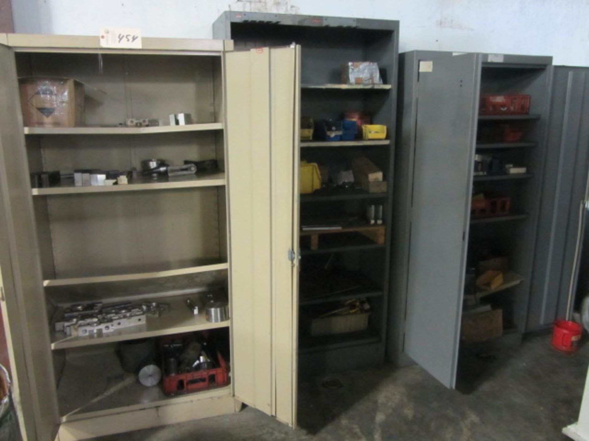 (3) Cabinets & Contents