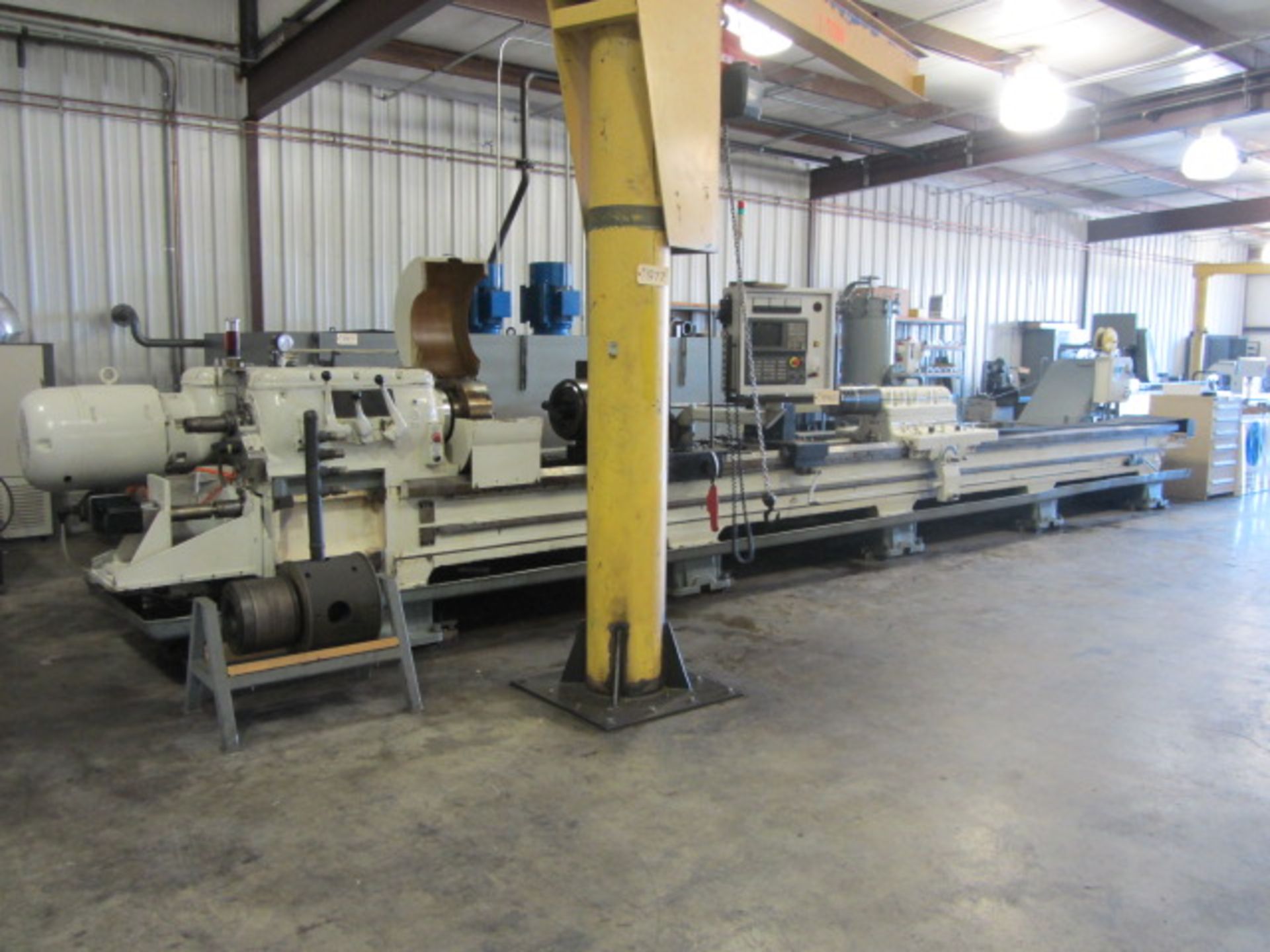 Sig/Axelson CNC Deep Hole / Trepanning / Ejector Drilling Machine with up to 27' Maximum Bed Length, - Image 7 of 10