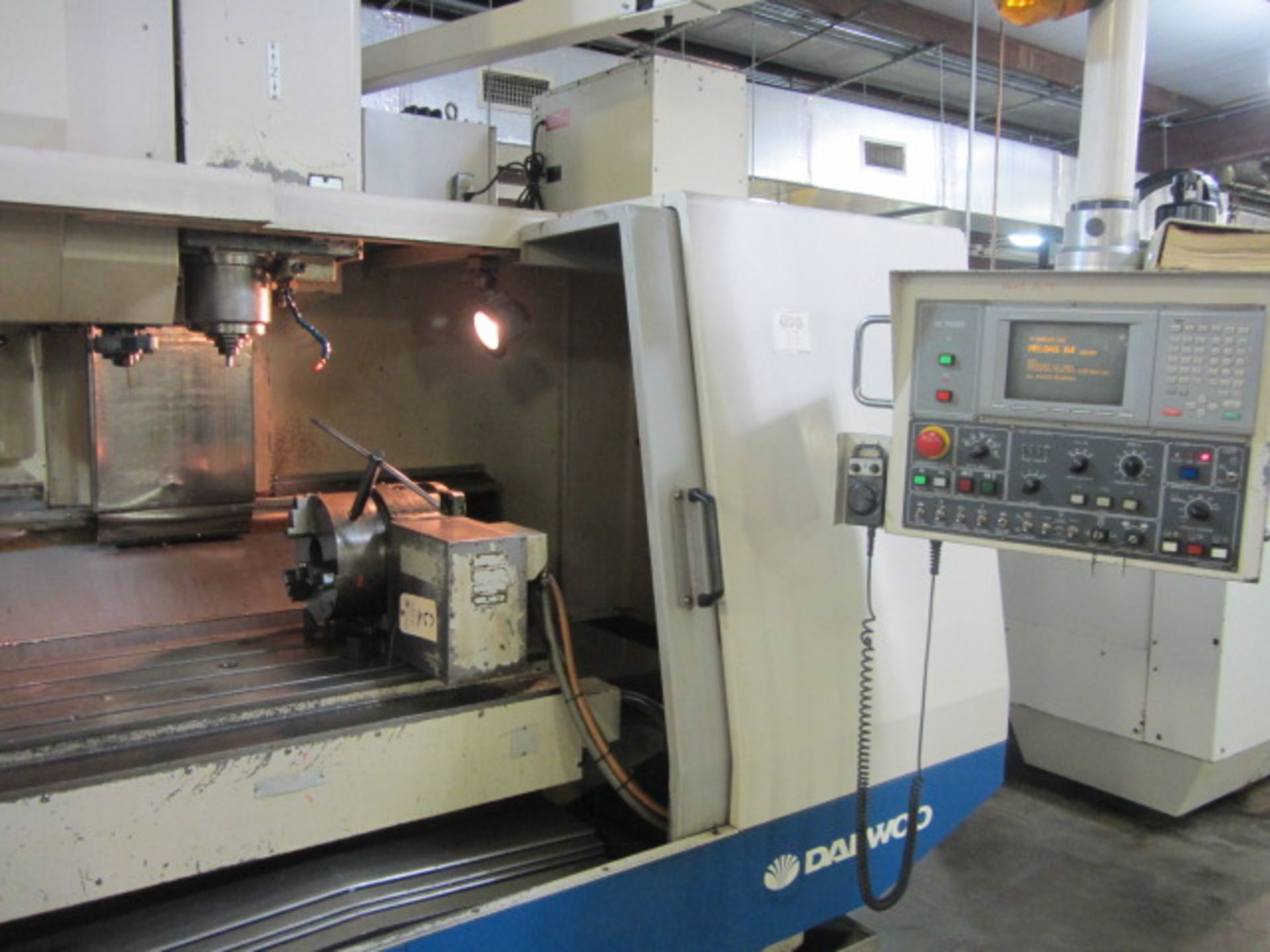 Daewoo Model DMV-500 Diamond Series CNC Vertical Machining Center with 20'' x 47'' Table, 32'' X- - Image 3 of 5