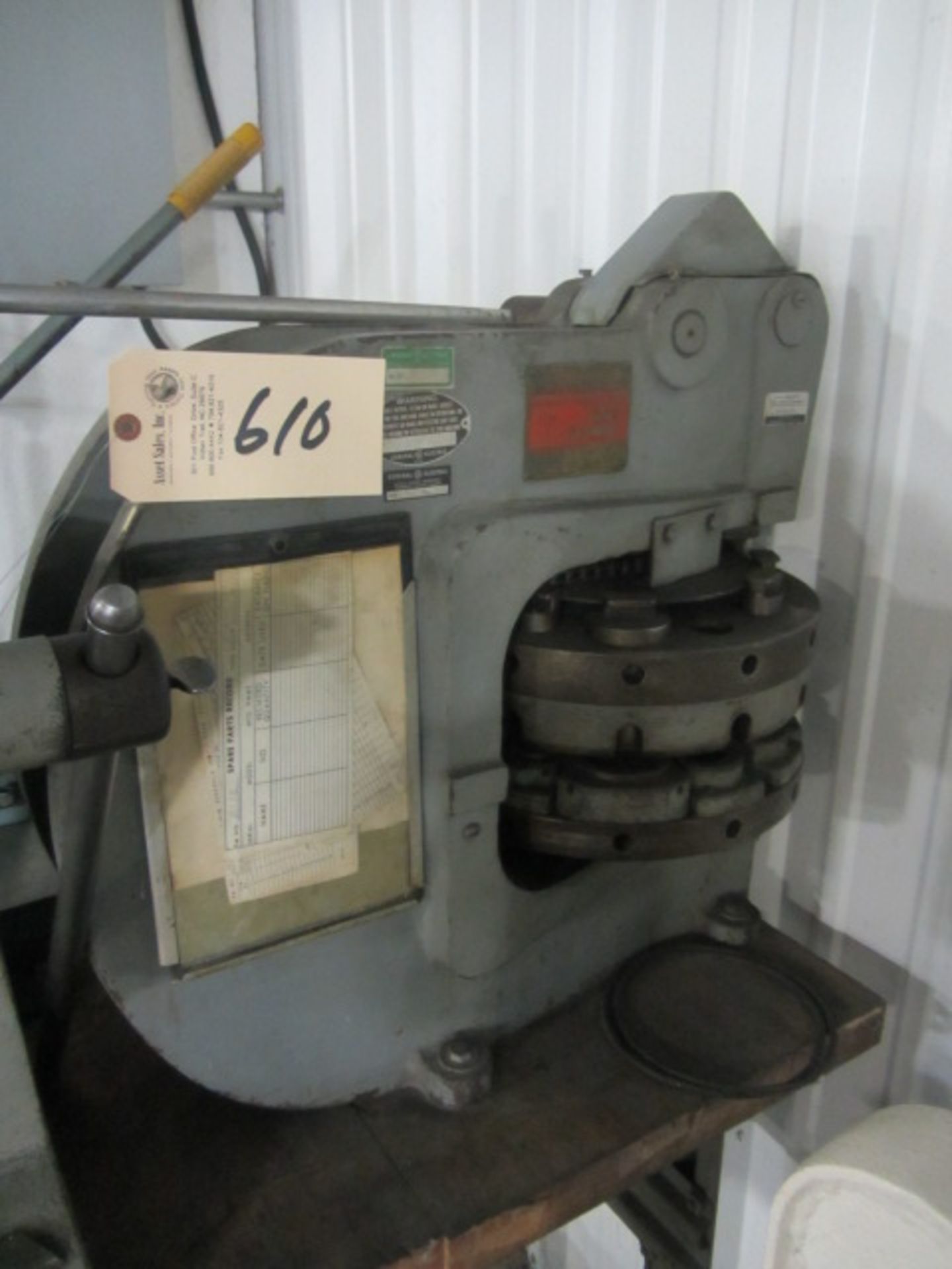 Wiedemann Model R2 Turret Punch Press, sn:3021