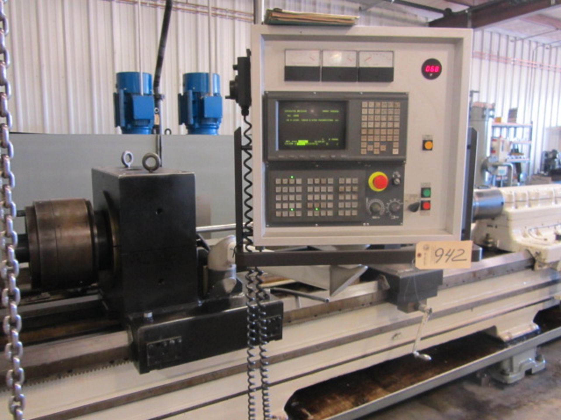 Sig/Axelson CNC Deep Hole / Trepanning / Ejector Drilling Machine with up to 27' Maximum Bed Length, - Image 9 of 10