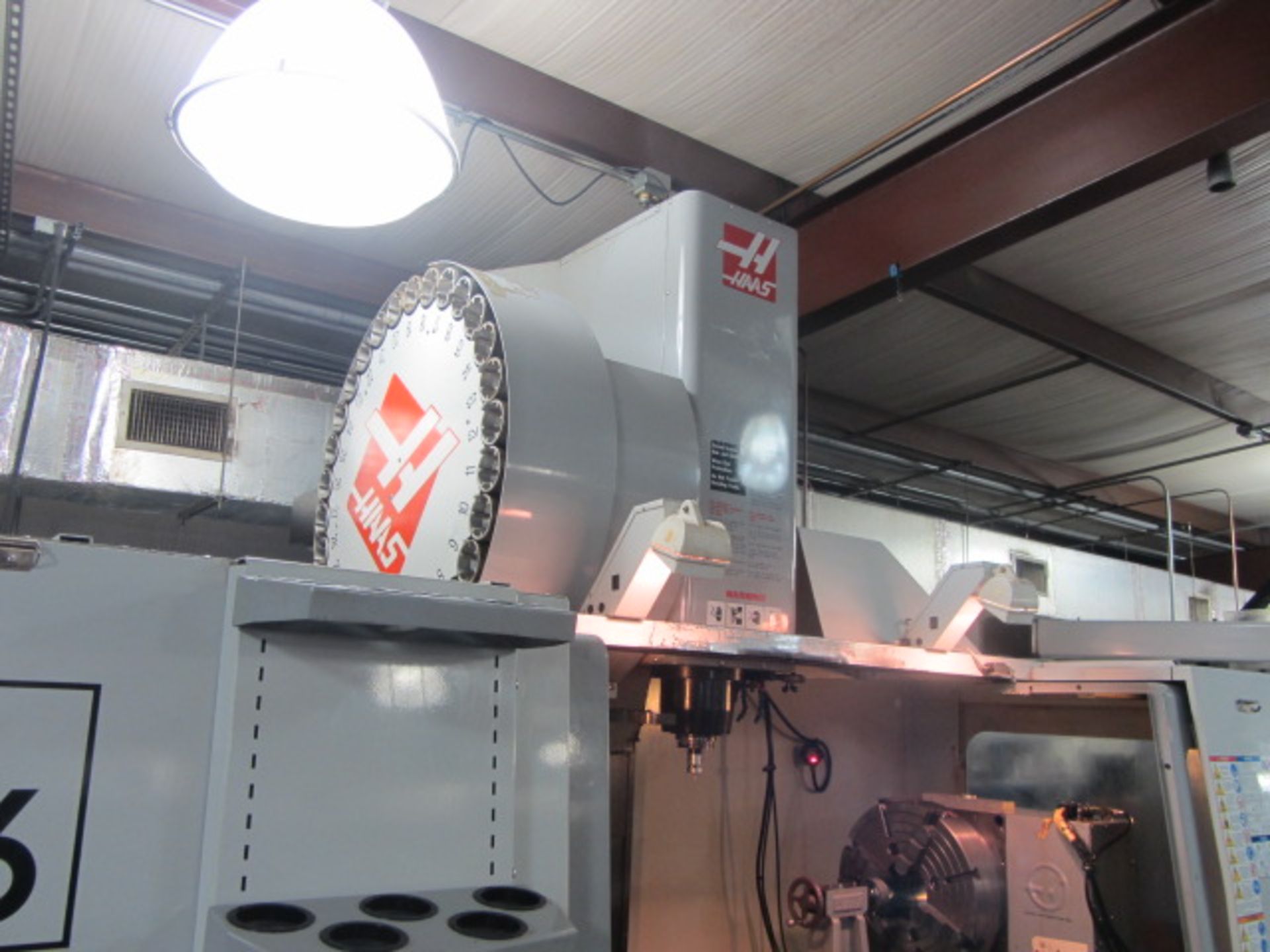 Haas Model VF-6/50 CNC Vertical Machining Center with 28'' x 64'' Table, 64'' X-Axis, 32'' Y-Axis, - Image 4 of 7