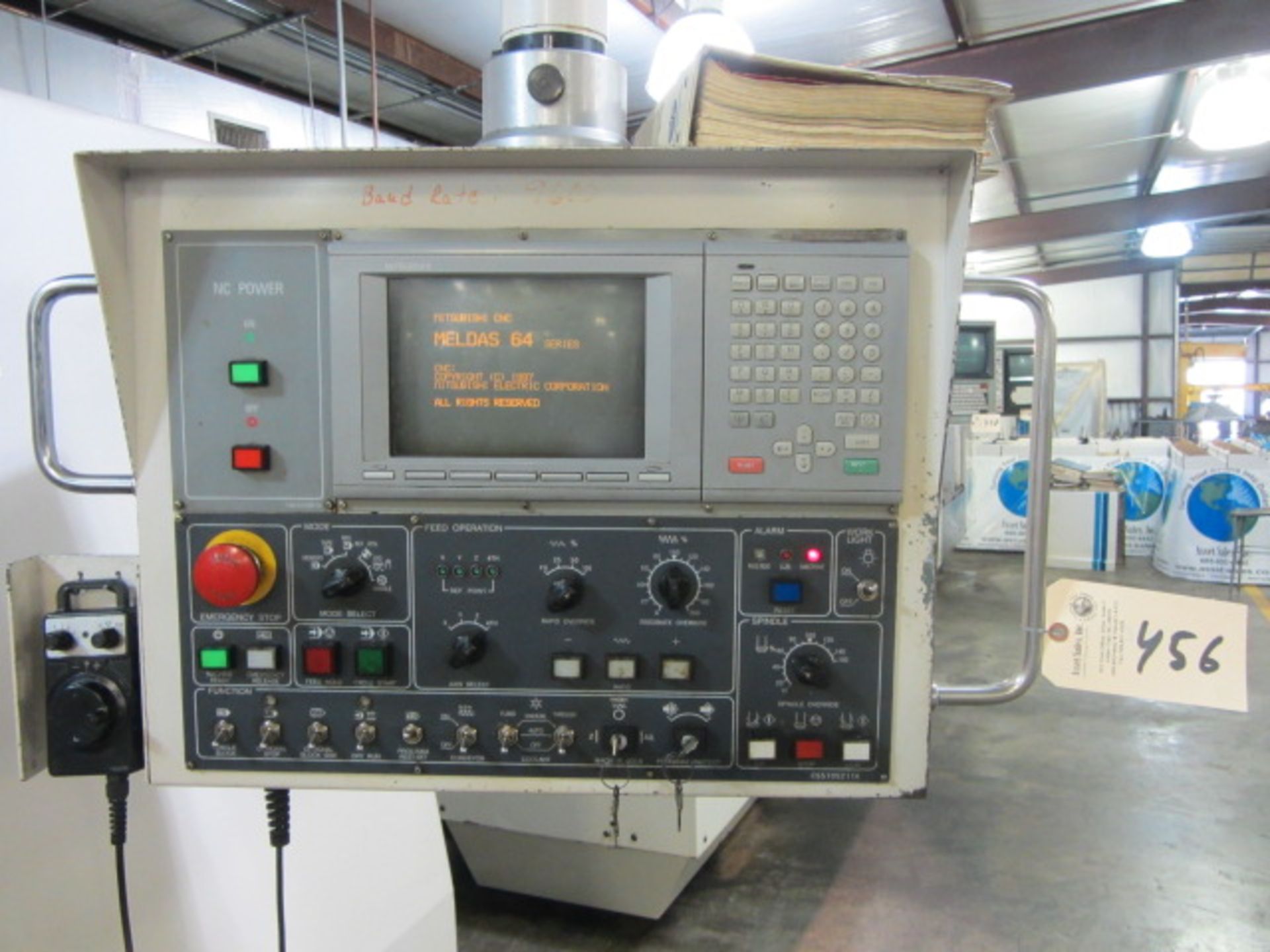 Daewoo Model DMV-500 Diamond Series CNC Vertical Machining Center with 20'' x 47'' Table, 32'' X- - Image 2 of 5