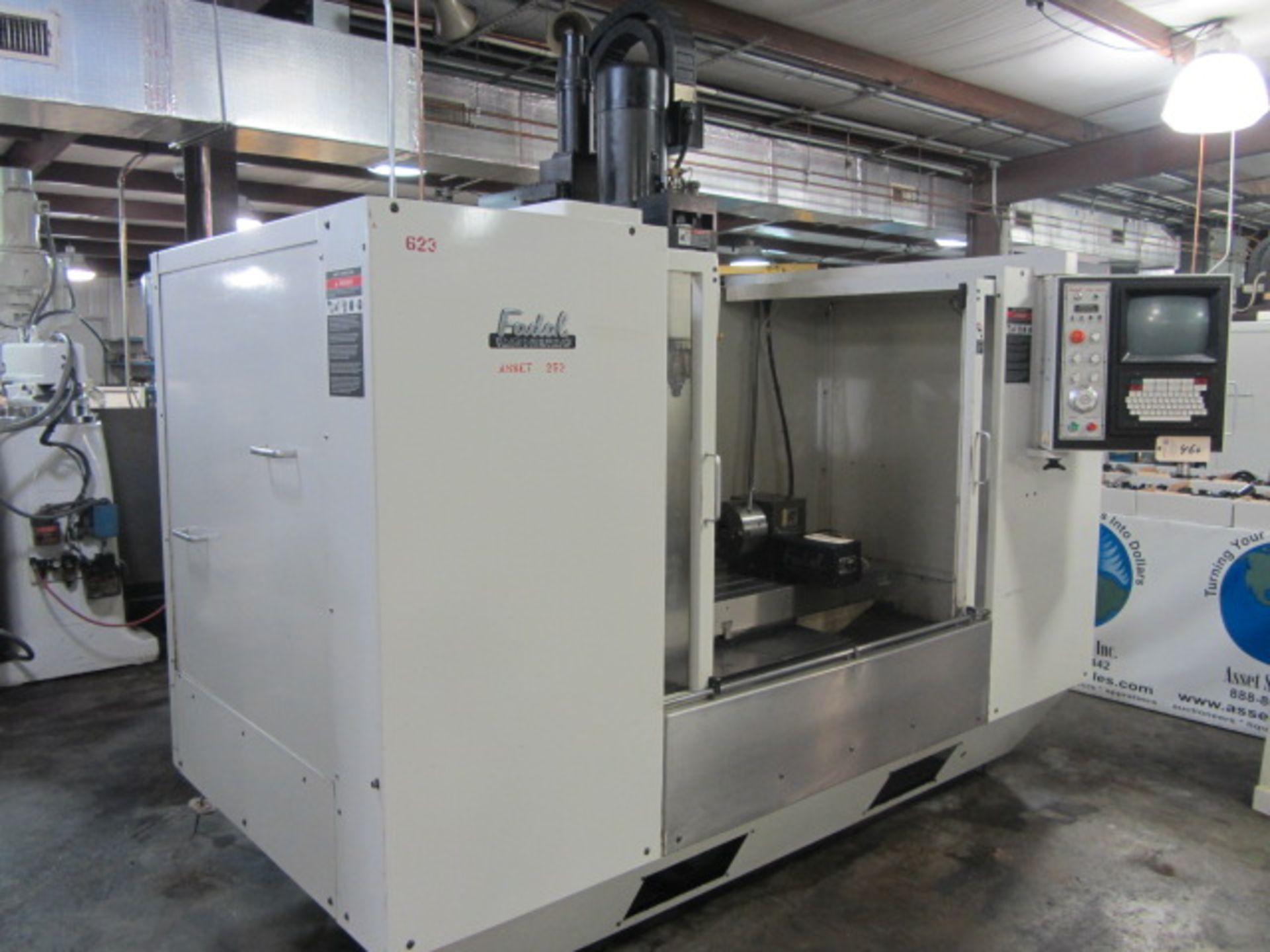 Fadal Model VMC 4020HT CNC Vertical Machining Center with 20'' x 48'' Table, 40'' X-Axis, 20'' Y- - Image 5 of 6