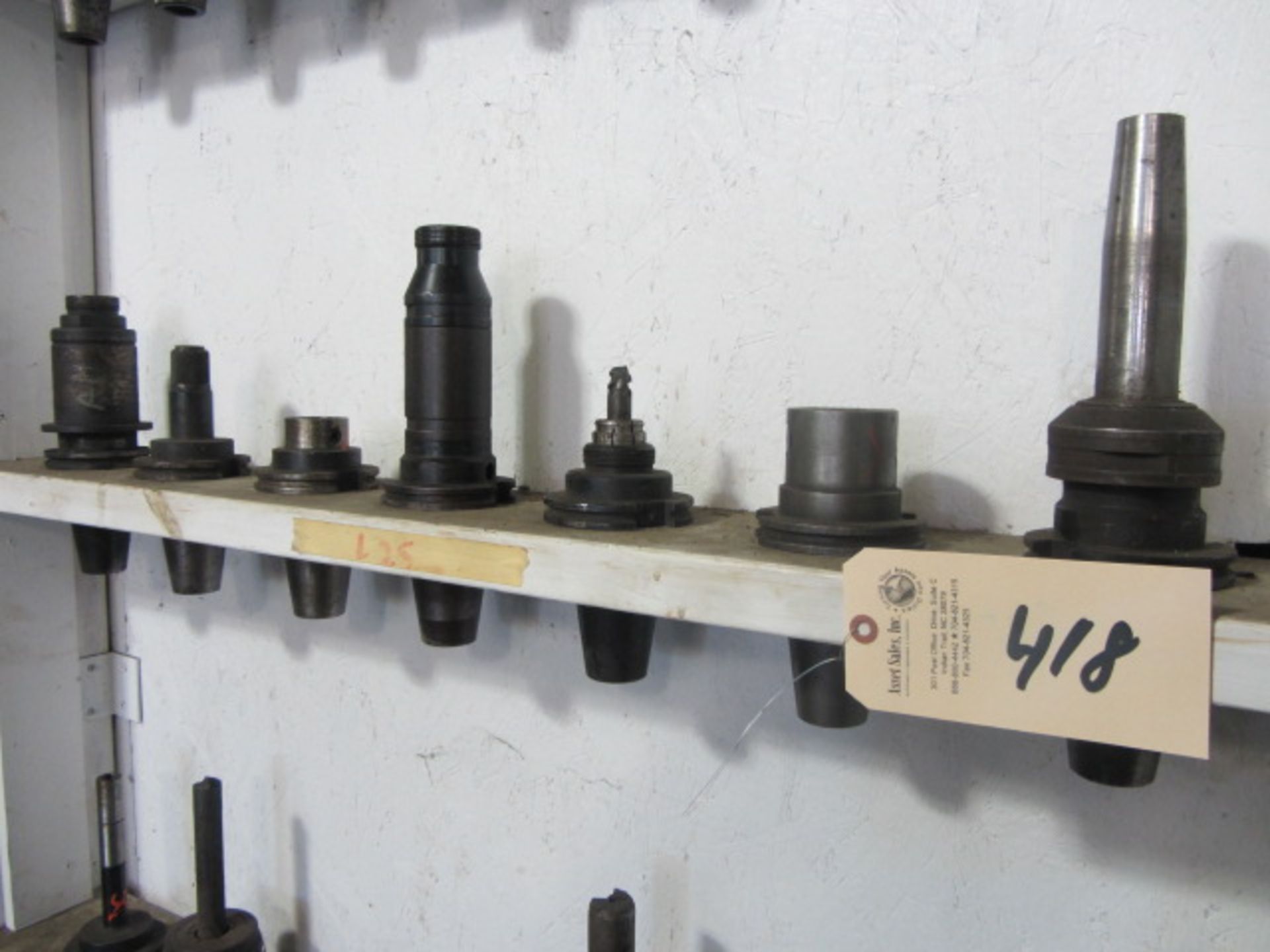 (7) 50 Taper Tool Holders