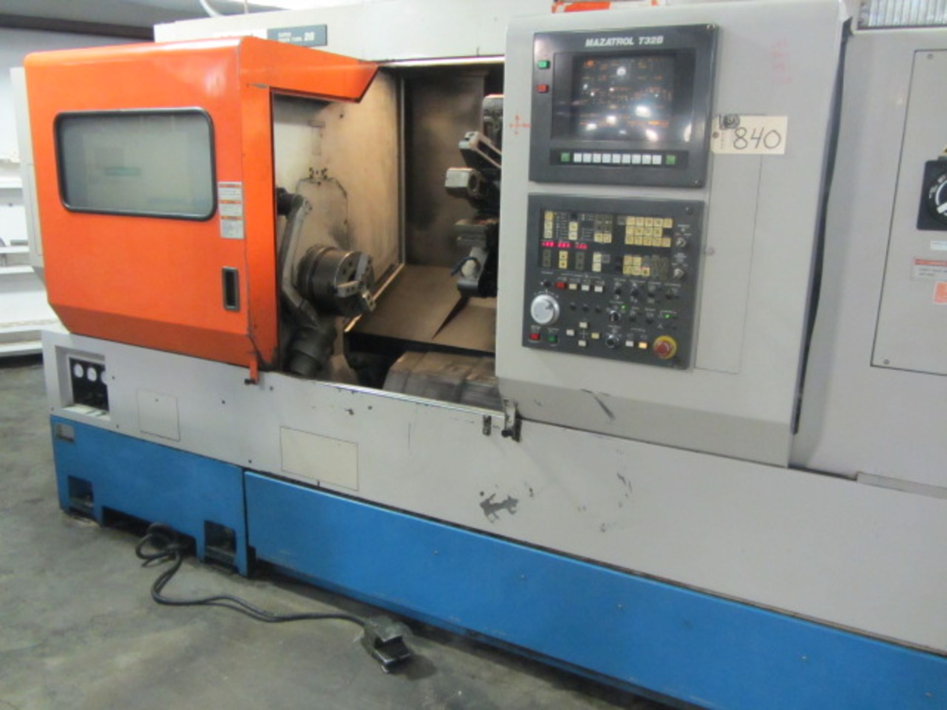 Mazak Model Super Quick Turn 28 2-Axis CNC Turning Center with 20.08'' Swing Over Bed x 40'' - Image 5 of 7