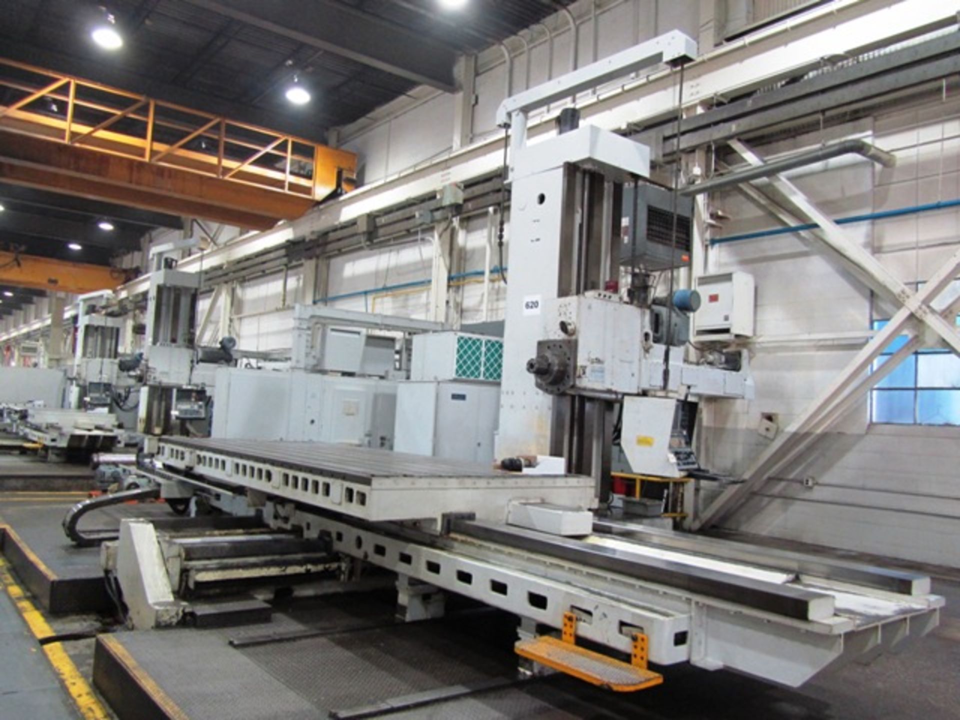 Giddings & Lewis 6'' Model 70-H6-T CNC Table Type Horizontal Boring Mill with 72'' x 156'' Table, - Image 3 of 4