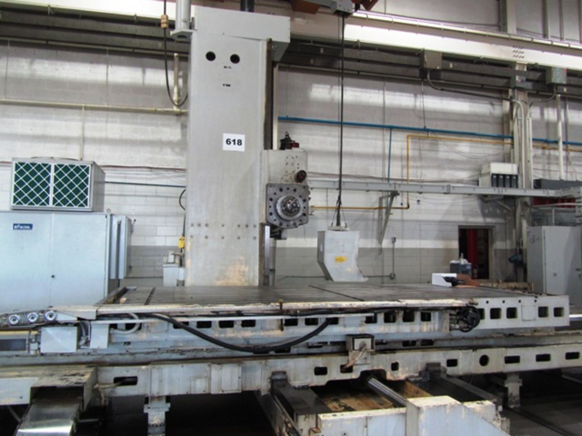 Giddings & Lewis Model 70-H6-T 6'' CNC Table Type Horizontal Boring Mill with 60'' x 144'' Table, - Image 4 of 4
