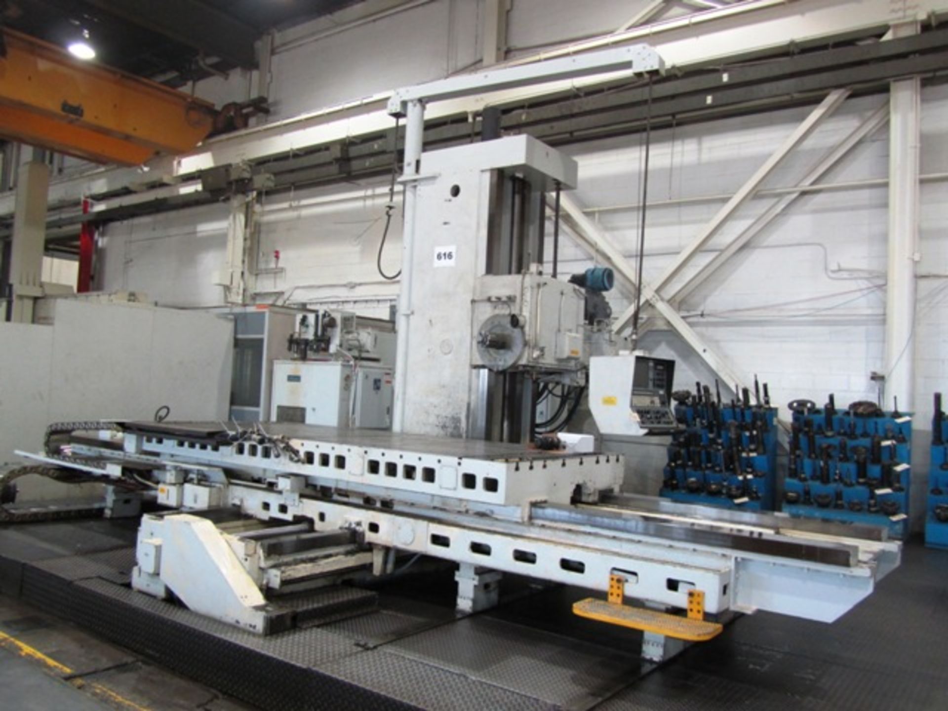 Giddings & Lewis Model 70-H6-T 6'' CNC Table Type Horizontal Boring Mill with 60'' x 144'' Table, - Image 3 of 4