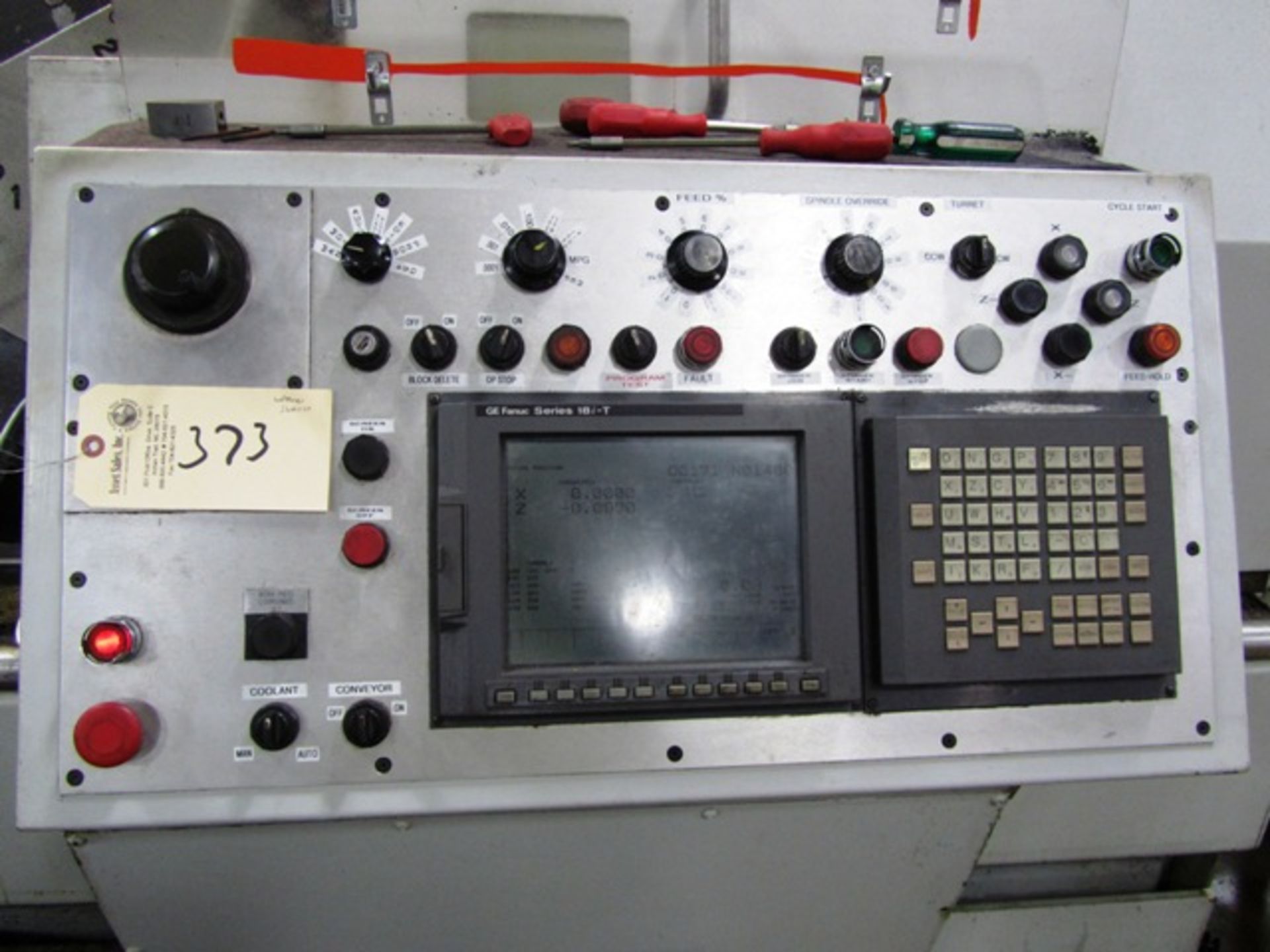 Warner & Swasey Model SC-28 CNC Turning Center with 28'' Maximum Turning Diameter, 28'' 3-Jaw Scroll - Image 2 of 4