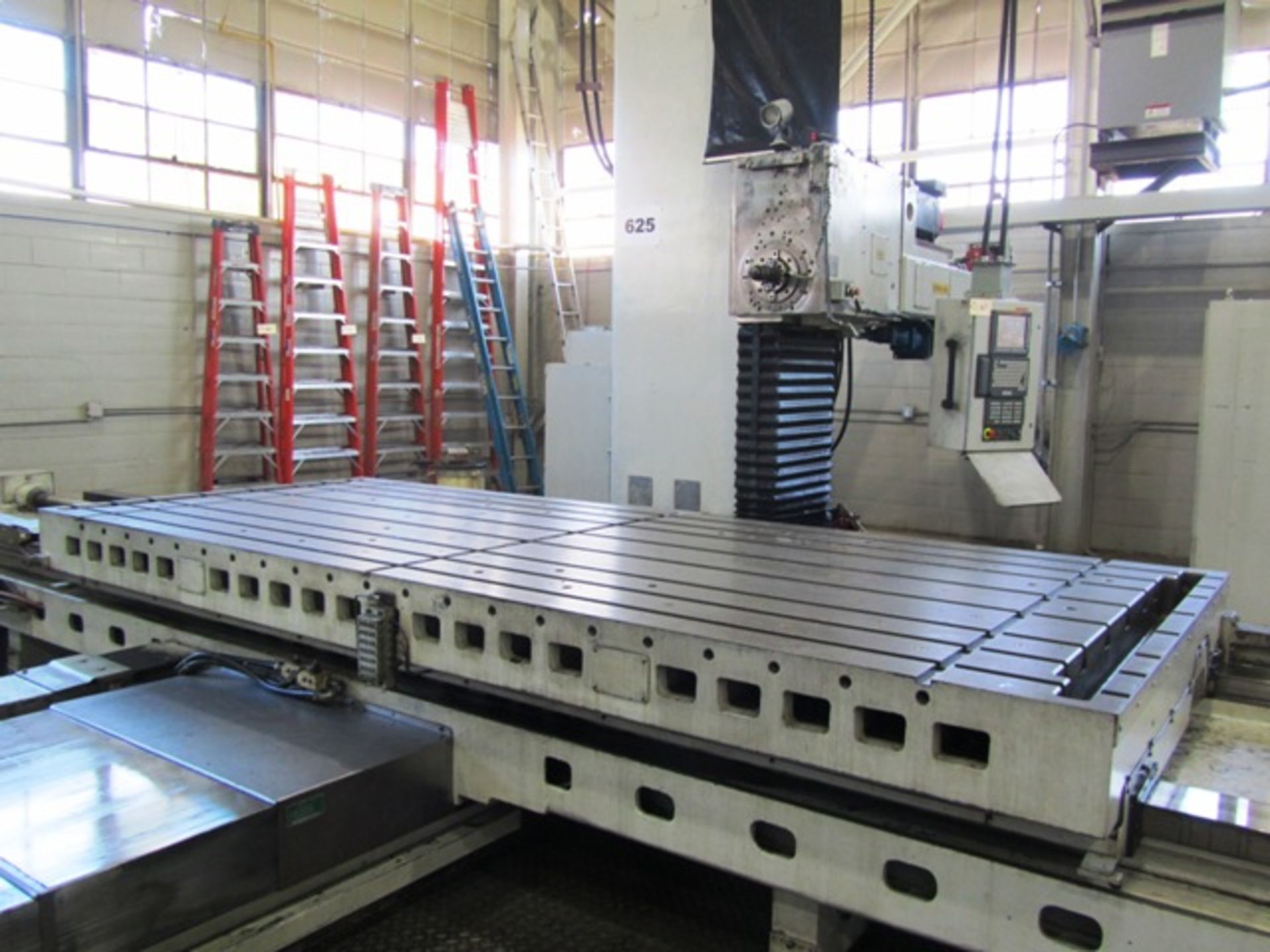 Giddings & Lewis Model G60T 6'' CNC Table Type Horizontal Boring Mill with 60'' x 144'' Table, 144'' - Image 4 of 4