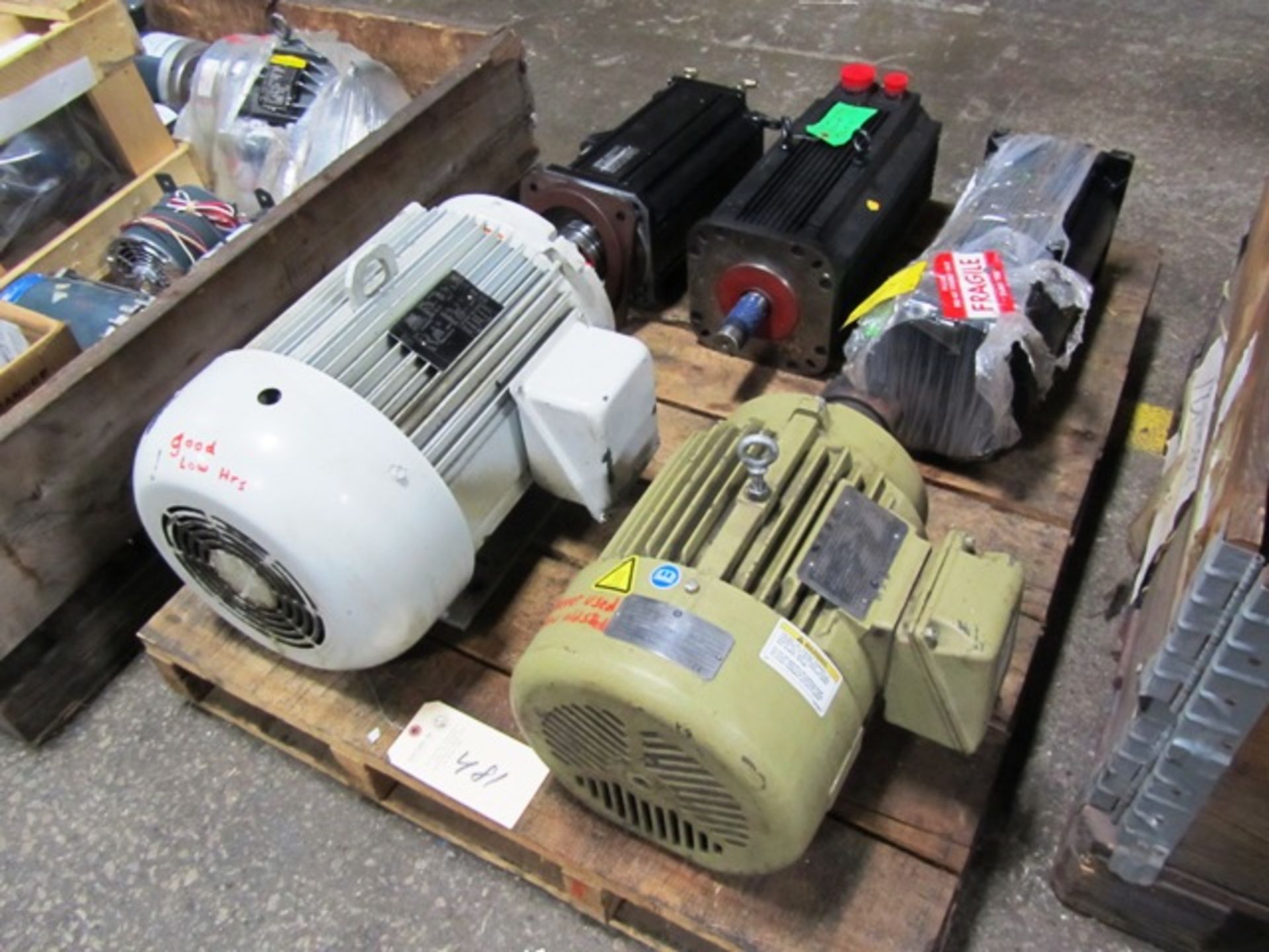 Motors (on pallet)