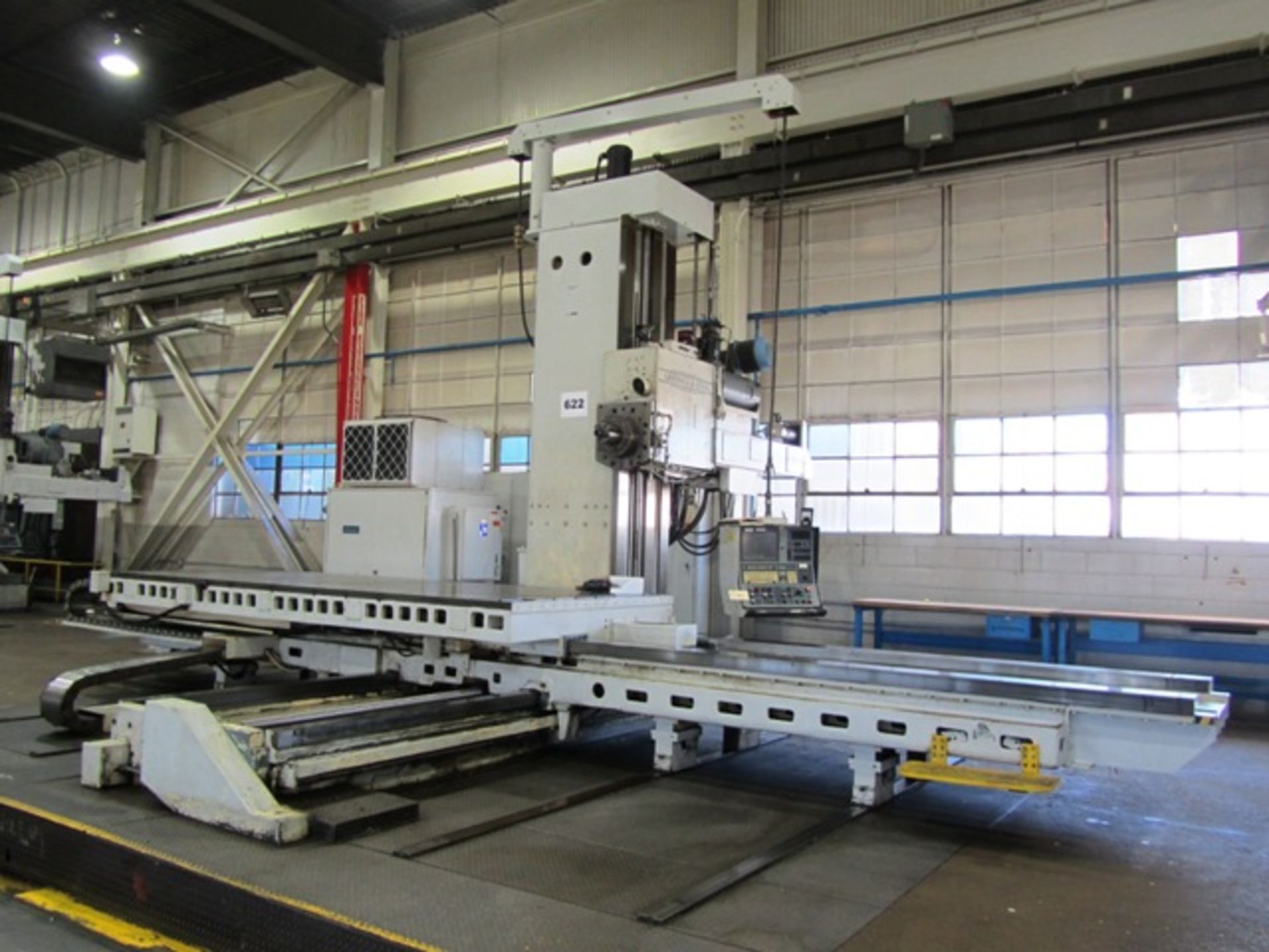 Giddings & Lewis Model 70-H6-T 6'' CNC Table Type Horizontal Boring Mill with 72'' x 168'' Table, - Image 3 of 4