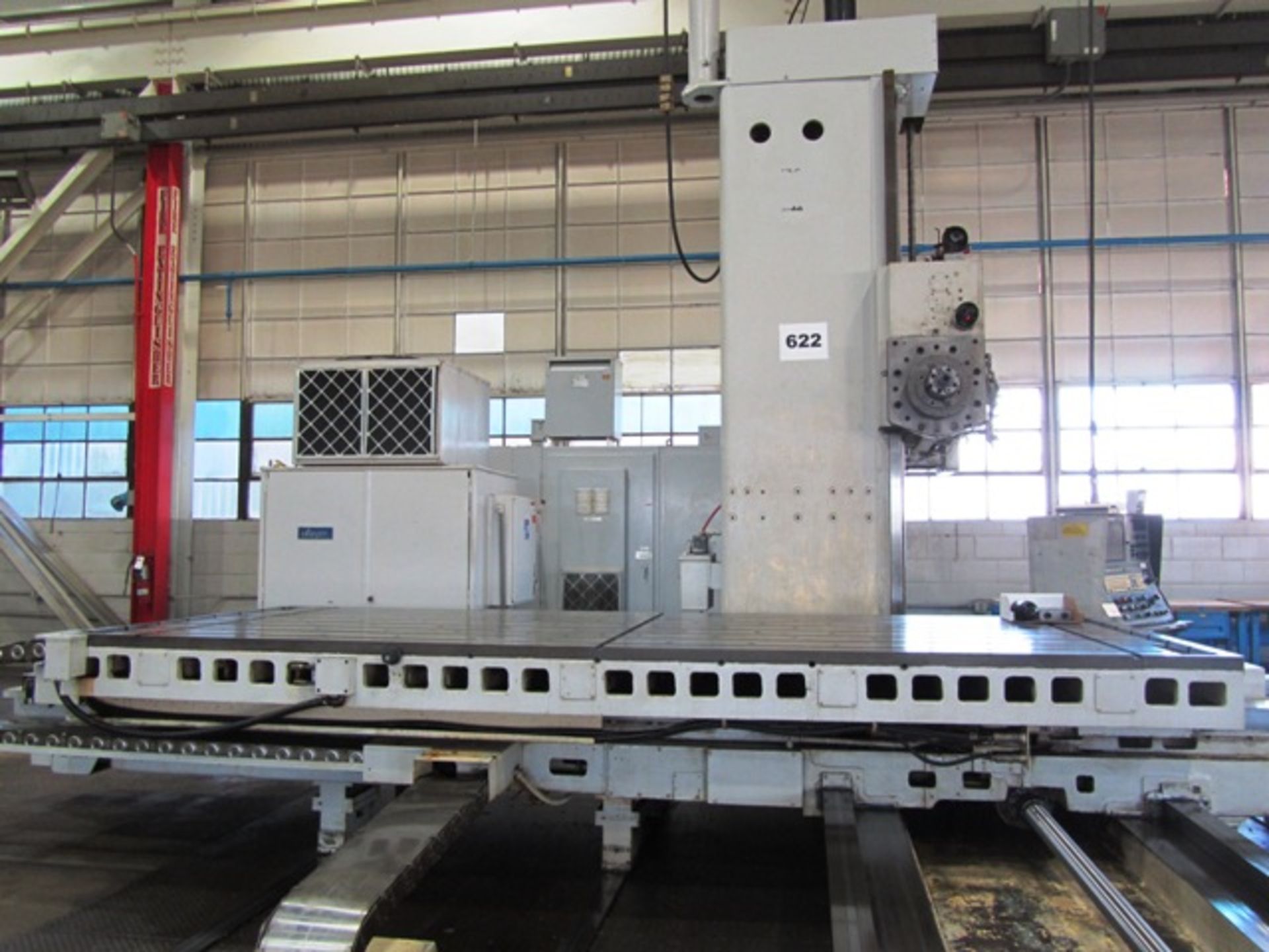 Giddings & Lewis Model 70-H6-T 6'' CNC Table Type Horizontal Boring Mill with 72'' x 168'' Table, - Image 4 of 4