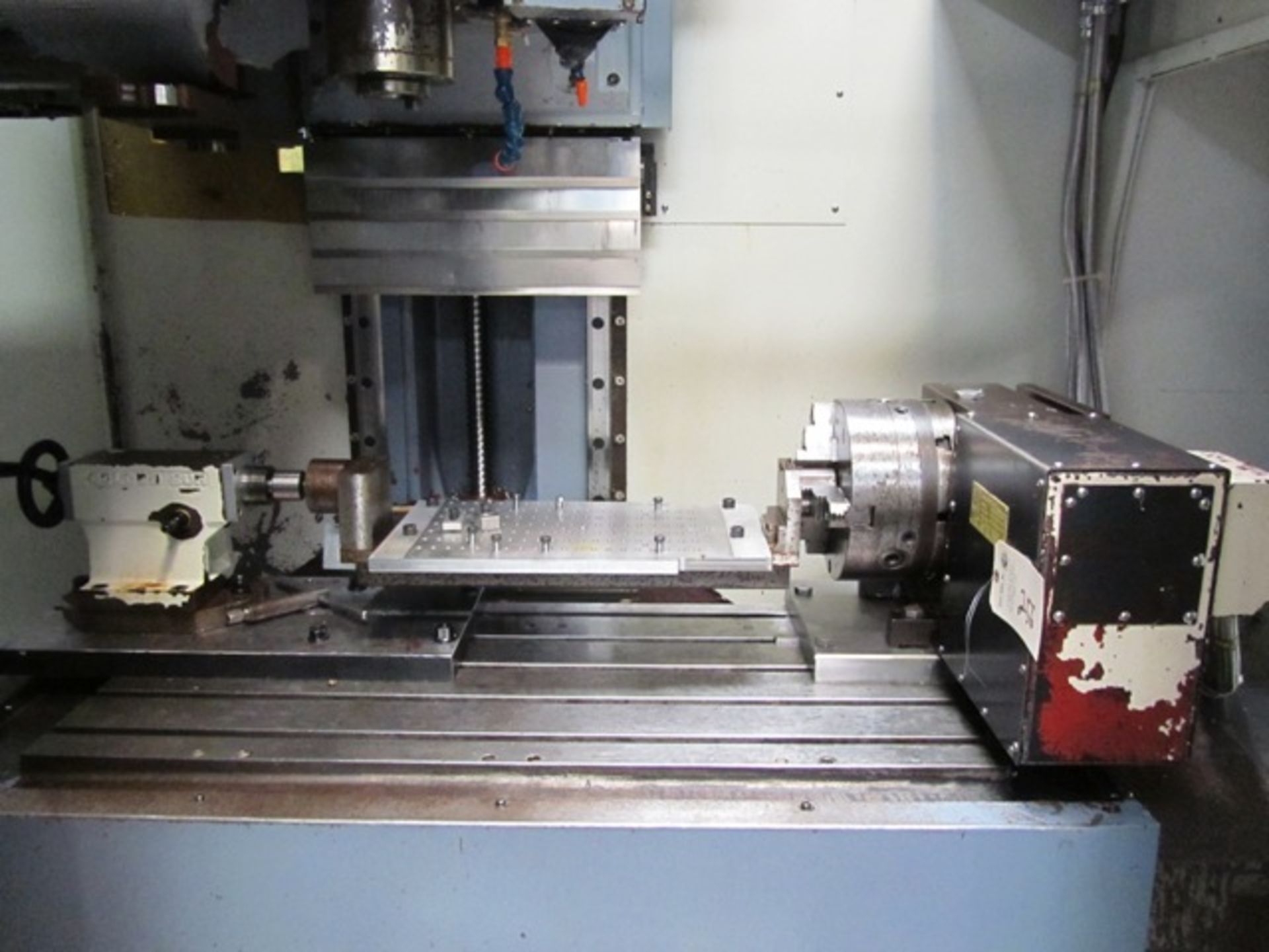 Golden Sun Model CNC-251R 4th Axis Rotary Table with 10'' 3-Jaw Chuck & Tailstock, sn:0525854