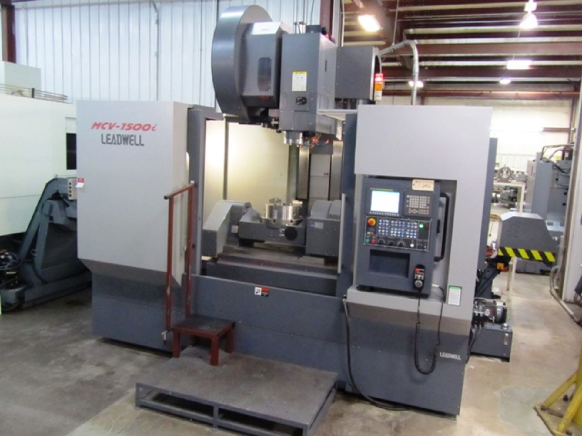 Leadwell Model MCV-1500i 5-Axis (4 + 1) Vertical Machining Center with 30'' x 50'' Worktable, 20''