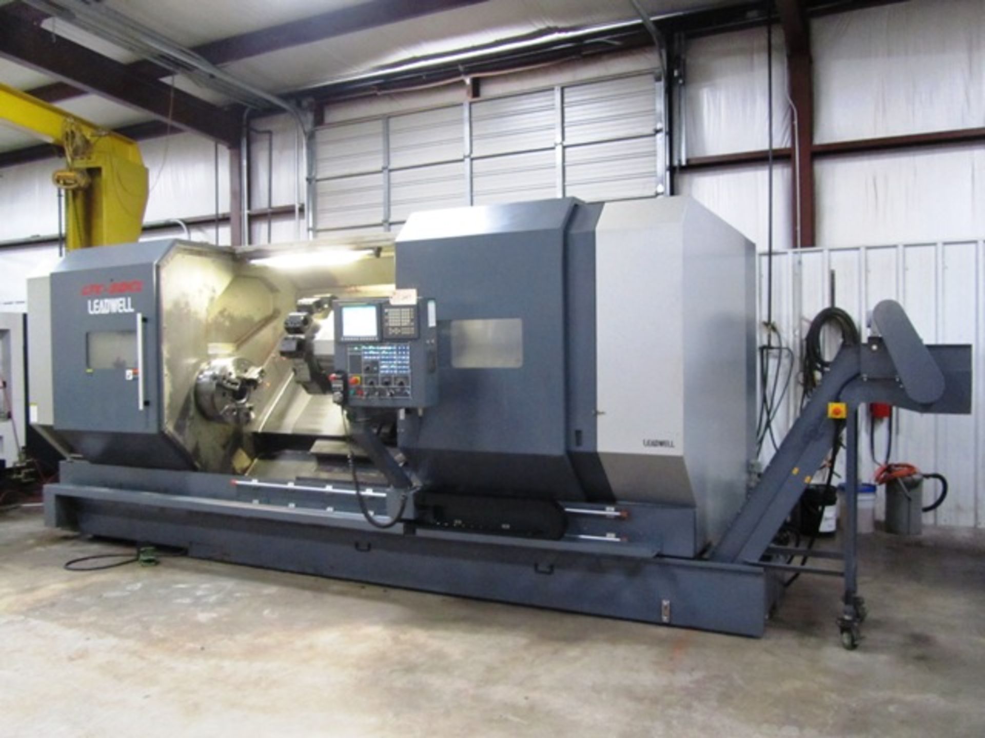 Leadwell Model LTC-50CL CNC Turning Center with 21'' 3-Jaw Power Chuck x 70'' Max Turning Length, - Image 2 of 4