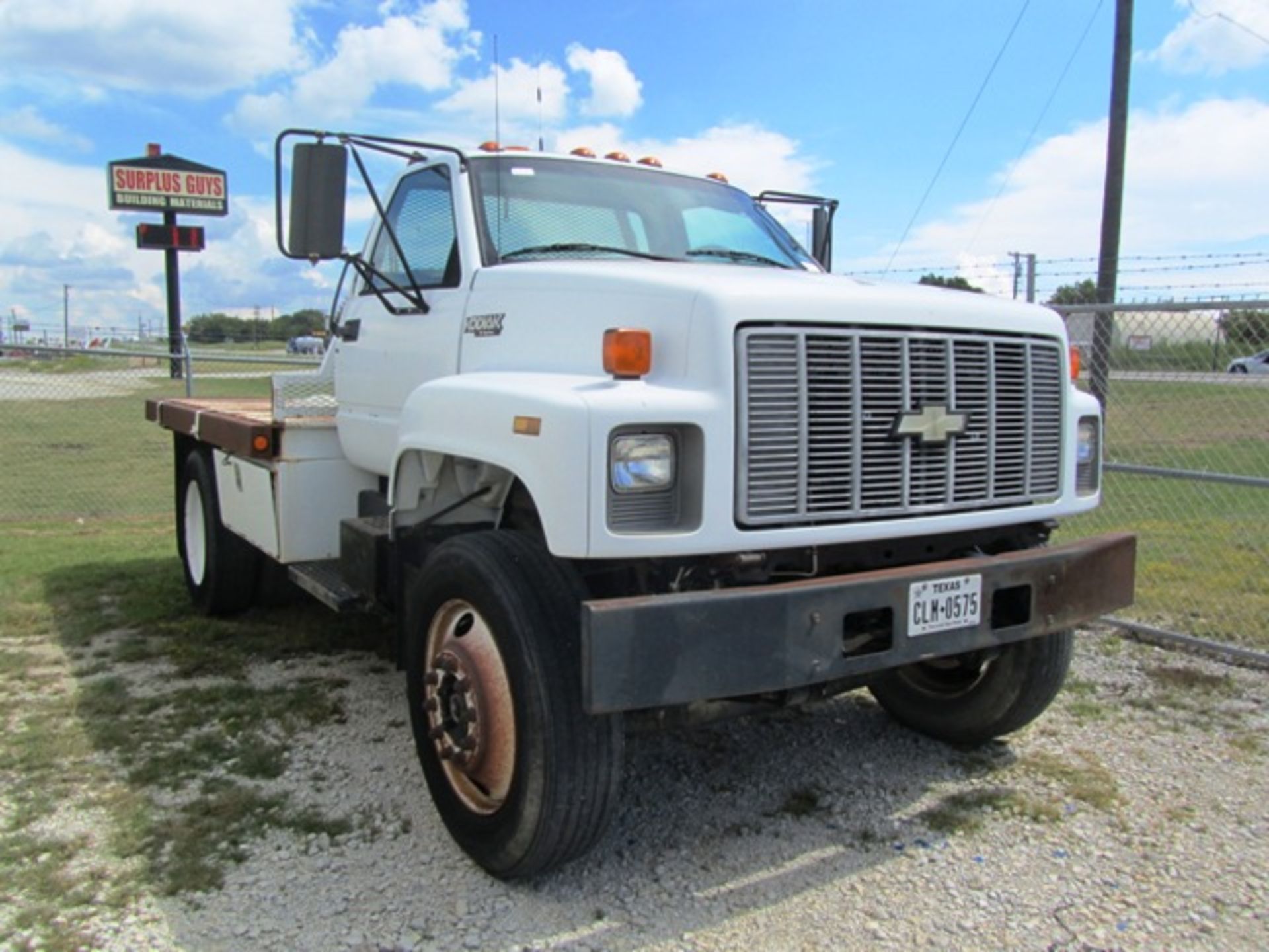 Chevrolet Kodiak 12' Flat Bed Truck with CAT J126 Engine, Auto Transmission, Diesel, vin: