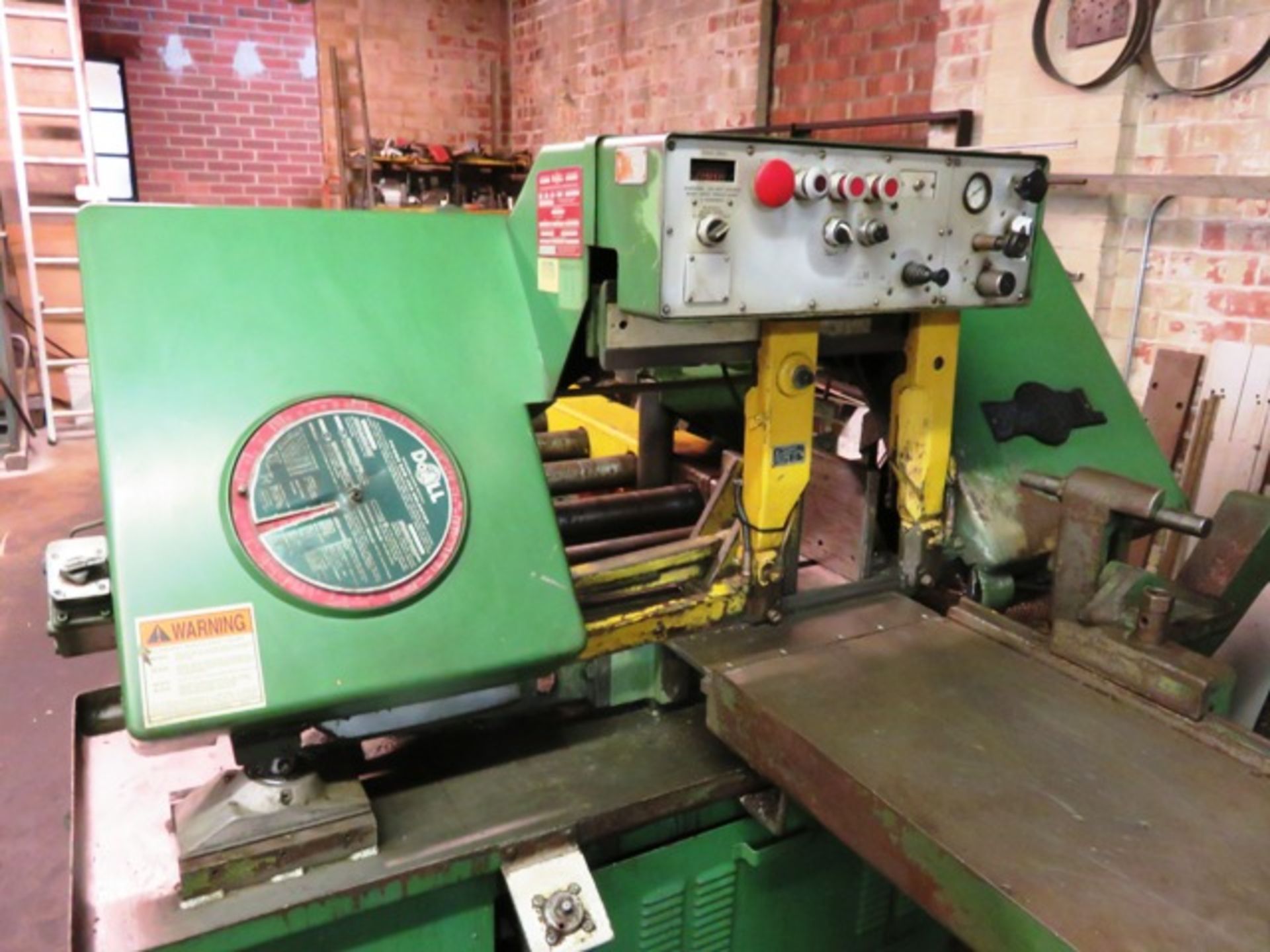 DoAll Model C-1216M Semi-Automatic Horizontal Bandsaw with Clamping, 12'' x 16'' Capacity, 1-1/4'' - Image 2 of 3
