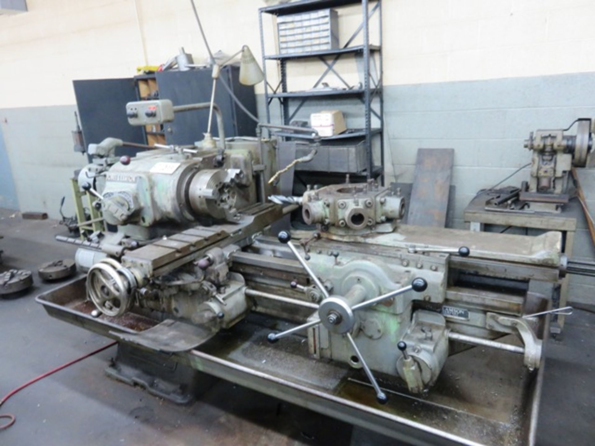 Jones & Lamson Model #5 Universal Turret Lathe with 6 Position Turret, 10'' 3-Jaw Chuck, 2-1/2''