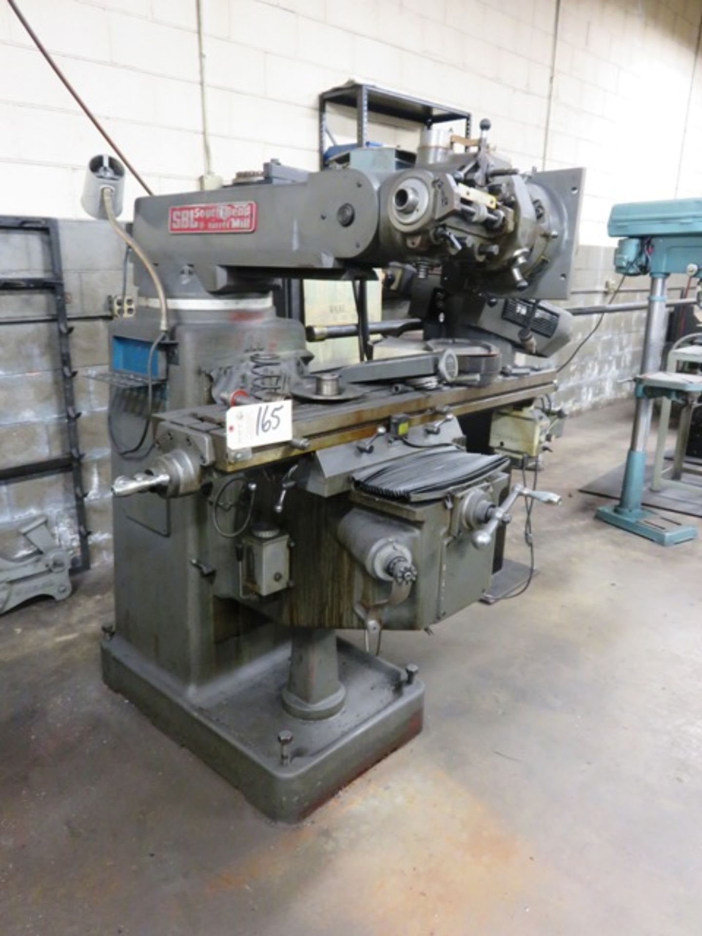 SBL South Bend Mill with 10'' x 50'' Table Capacity, Acu-Rite 2-Axis DRO (machine needs repair)