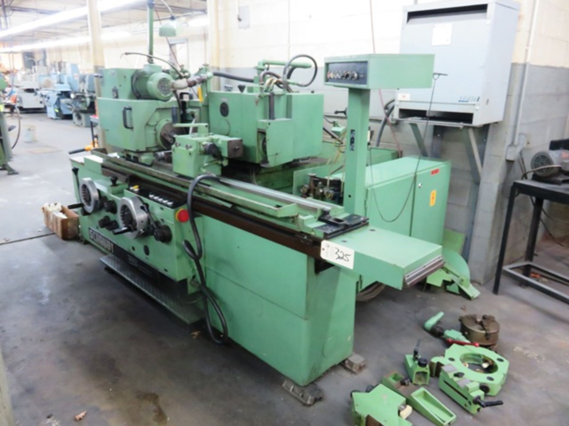 Schaudt Hydraulic Cylindrical Grinder with Approx 16'' x 40'' Capacity, Variable Workhead Speeds,