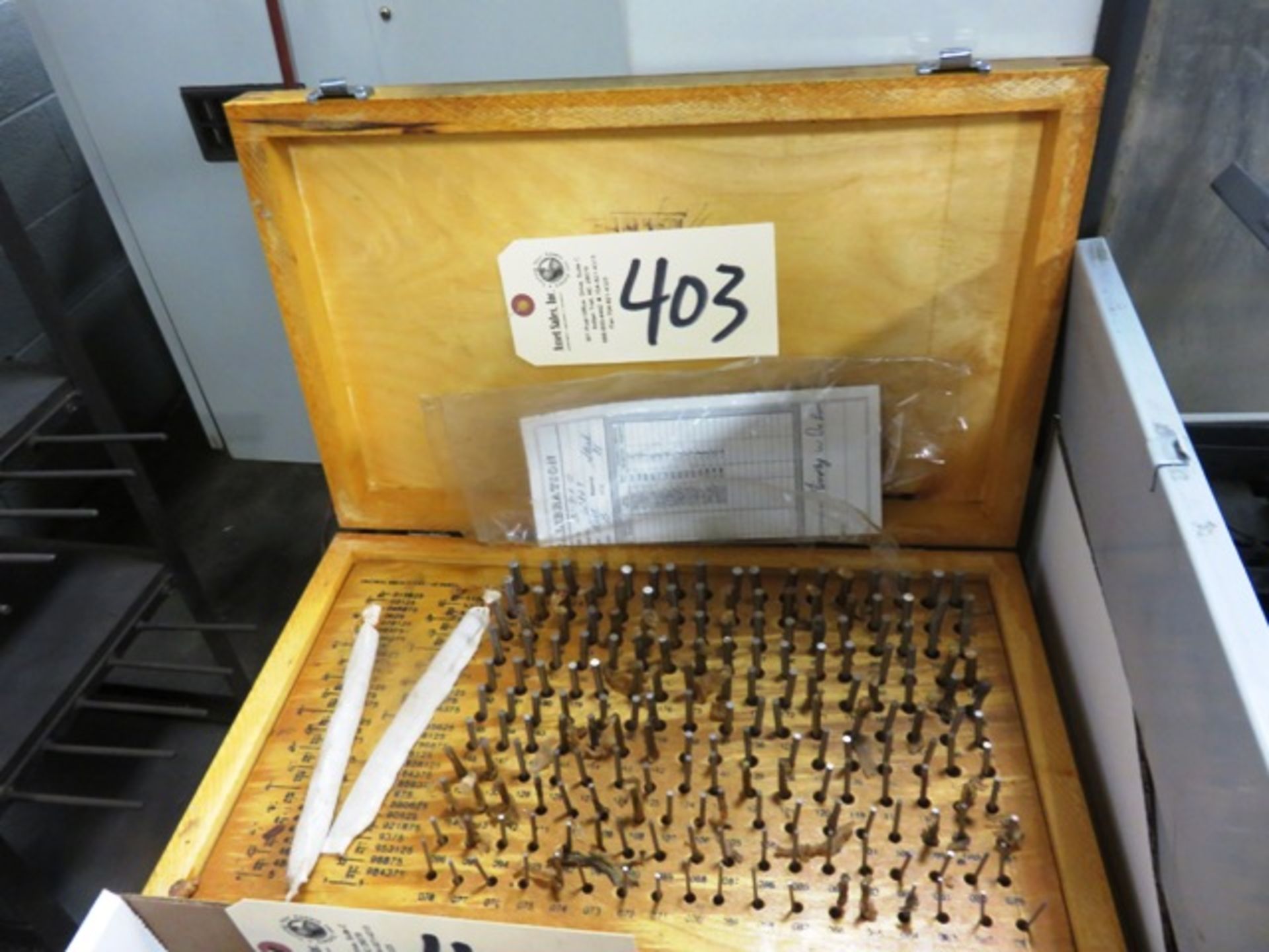 Pin Gauge Set, .061''-.250''