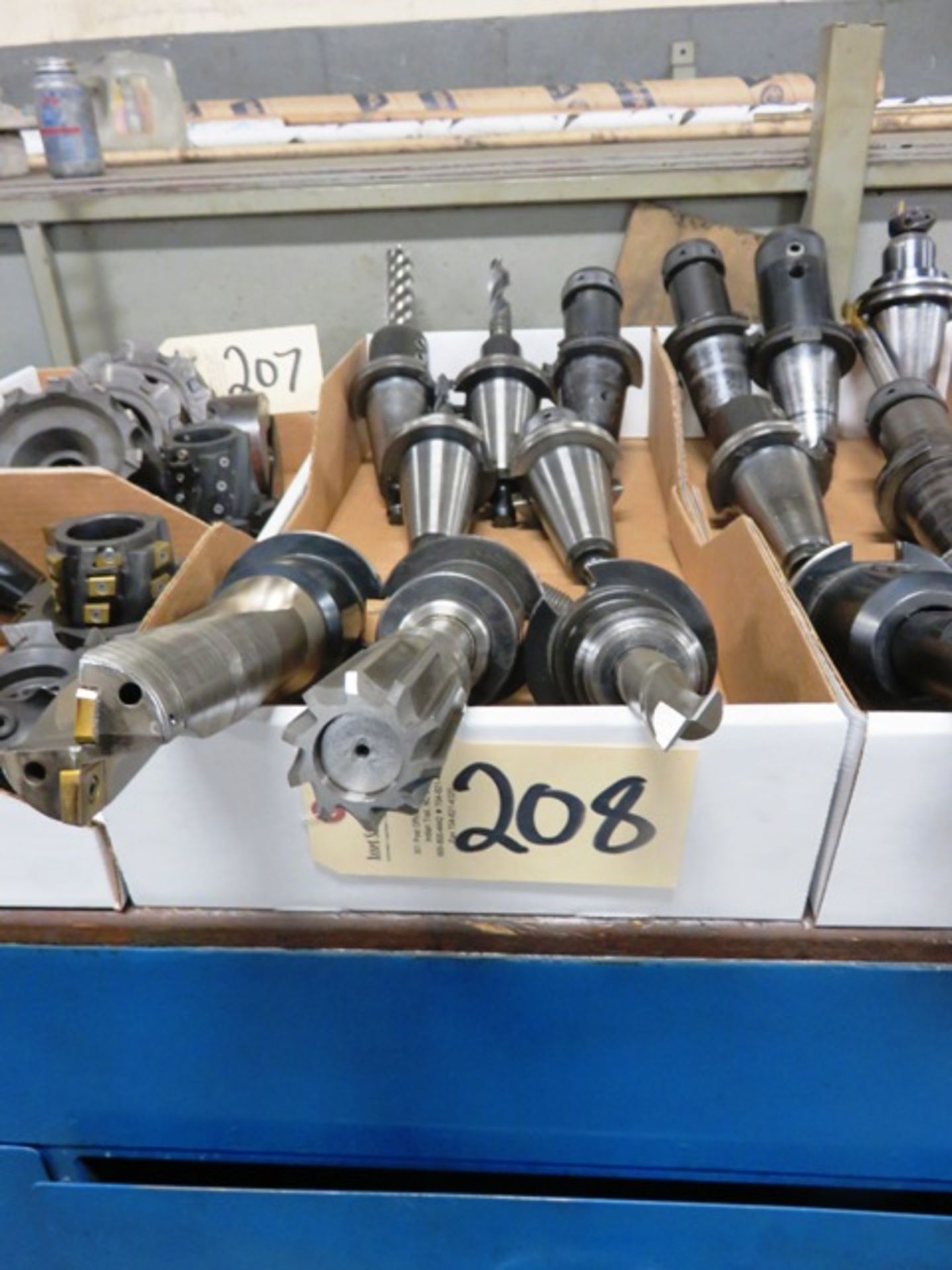 (8) CAT 50 Toolholders