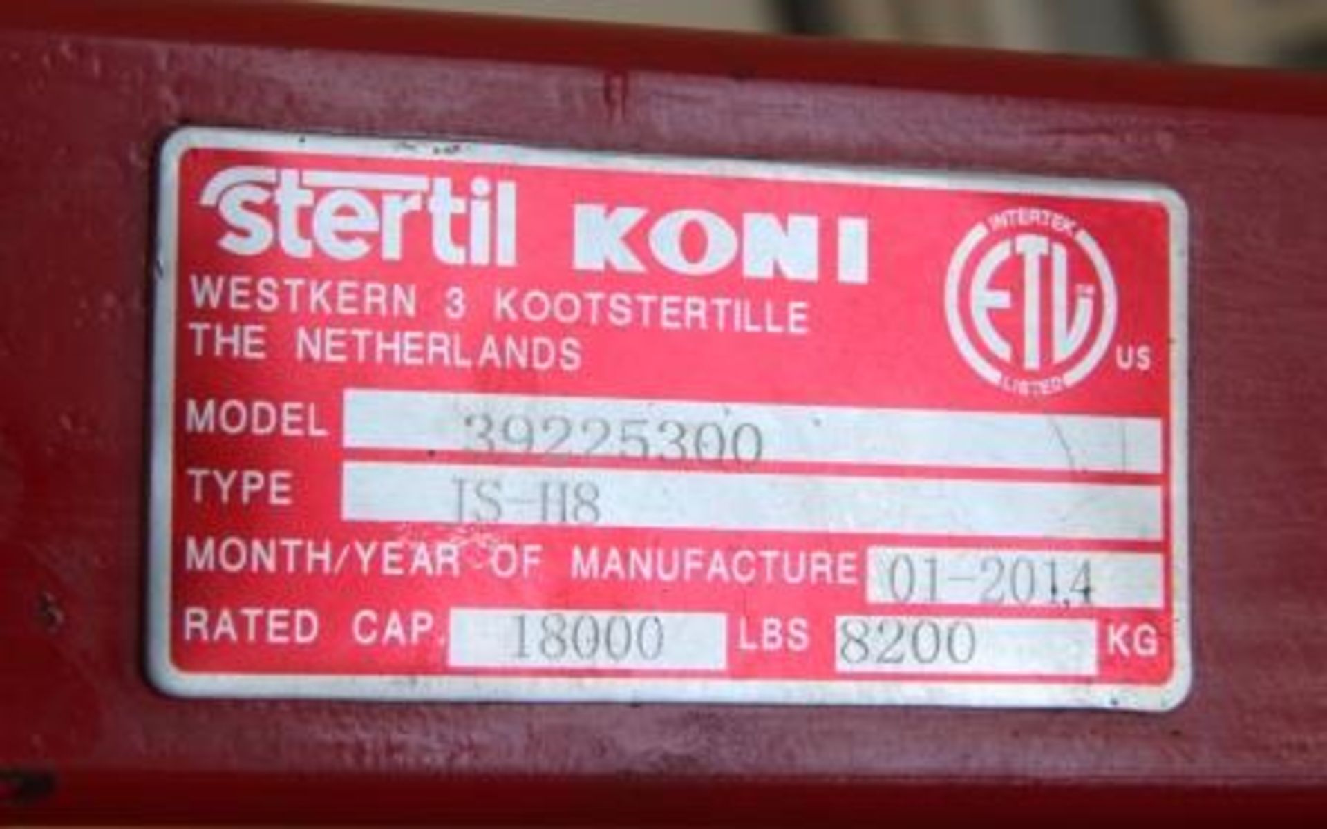 Stertil Koni Mobile Column Lifts (Cabled) - Image 23 of 24