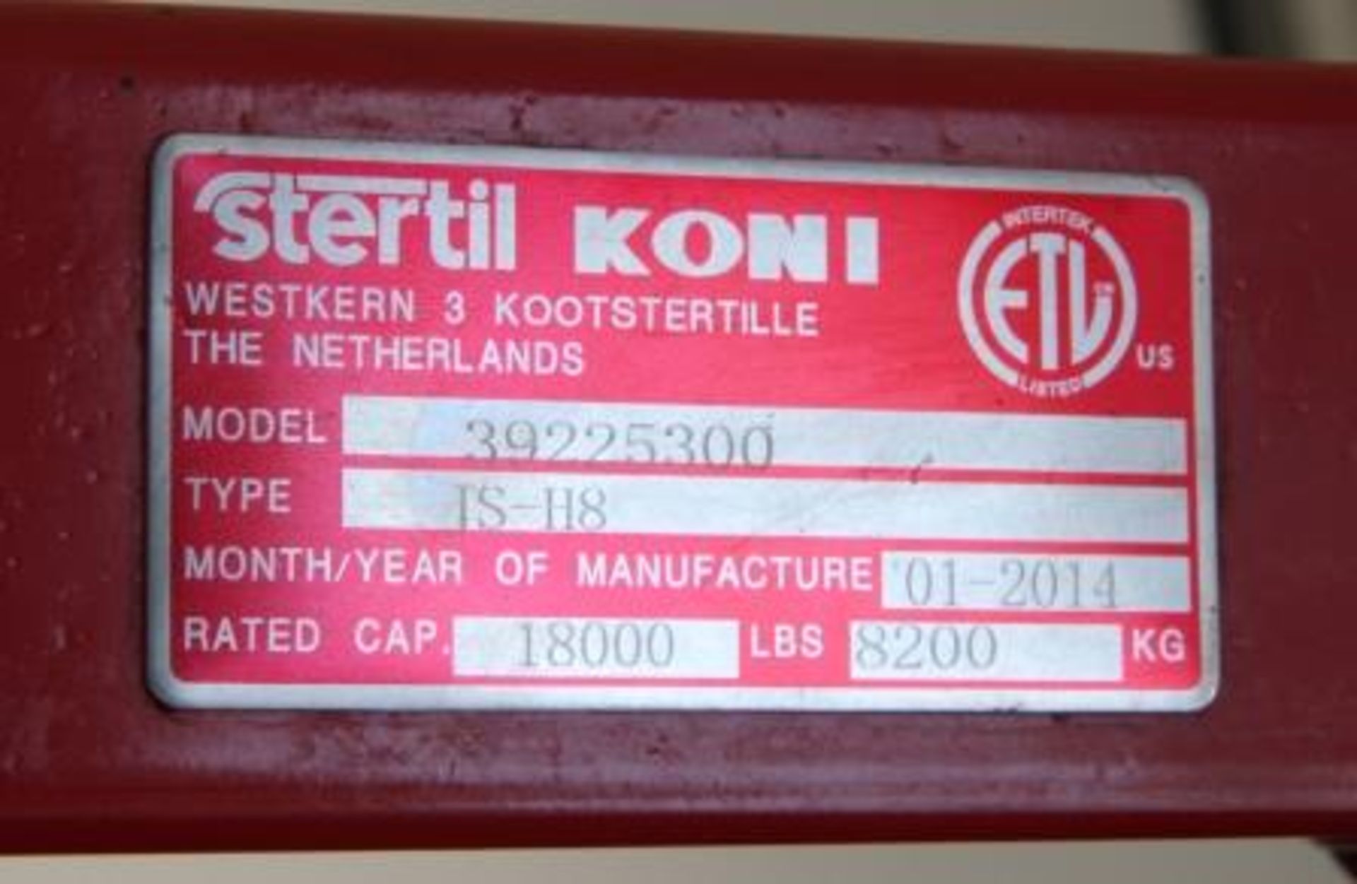 Stertil Koni Mobile Column Lifts (Cabled) - Image 22 of 24