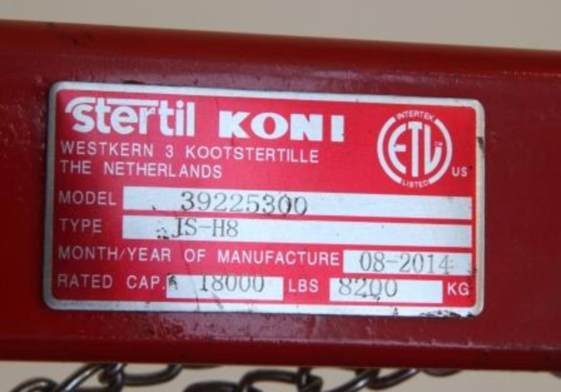Stertil Koni Mobile Column Lifts (Cabled) - Image 21 of 24