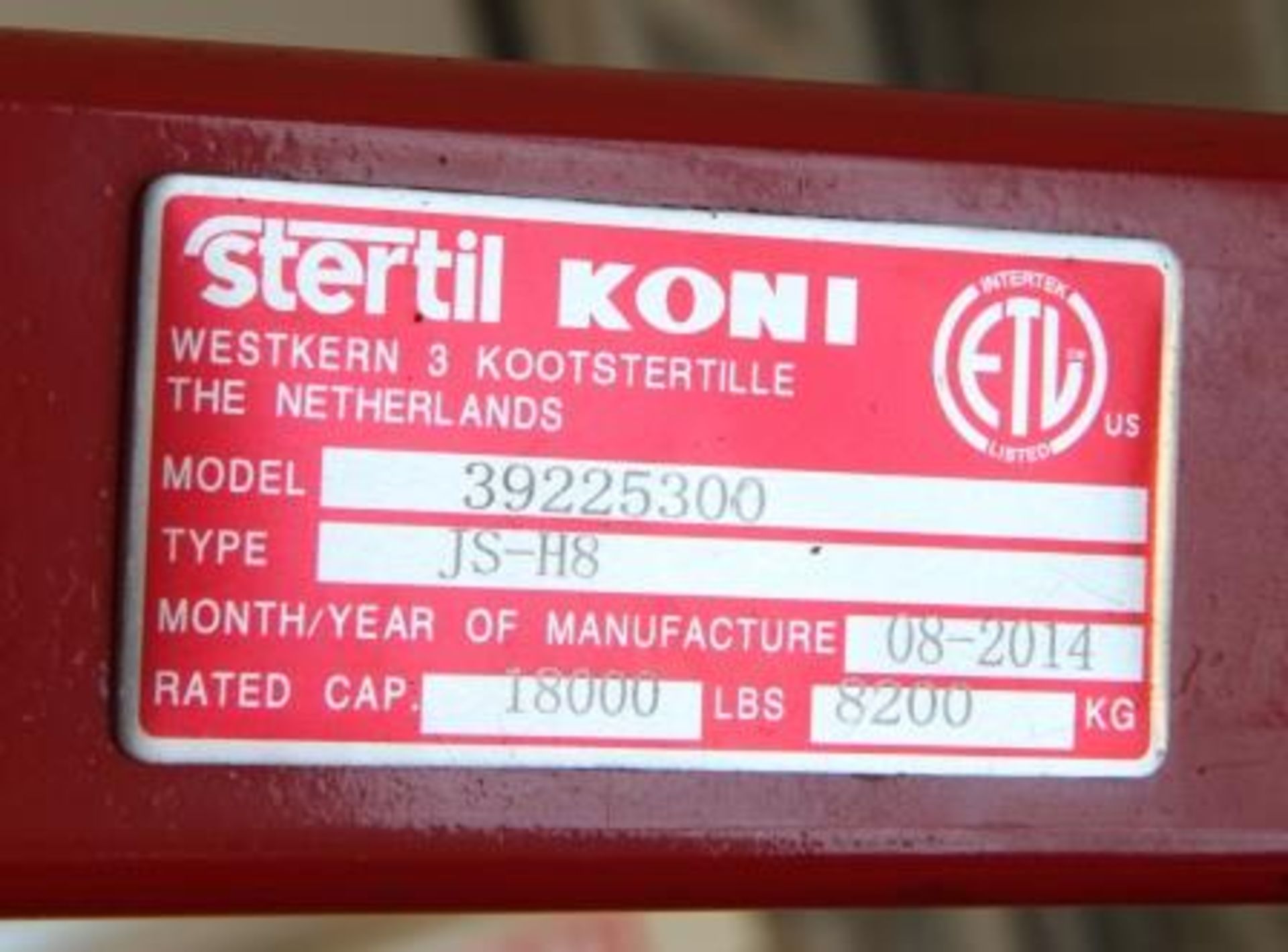 Stertil Koni Mobile Column Lifts (Cabled) - Image 24 of 24