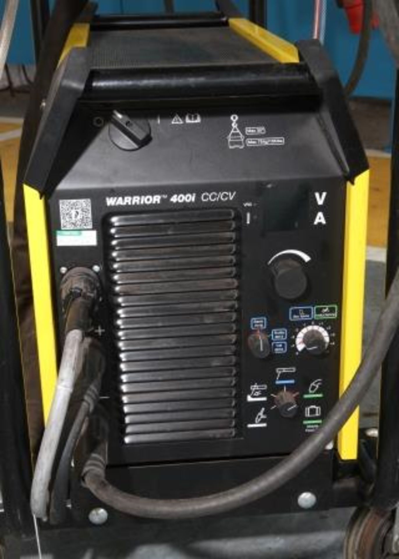 ESAB Warrior 400i CC/CV Weld Set Complete With Warrior Feed 304. - Image 3 of 6