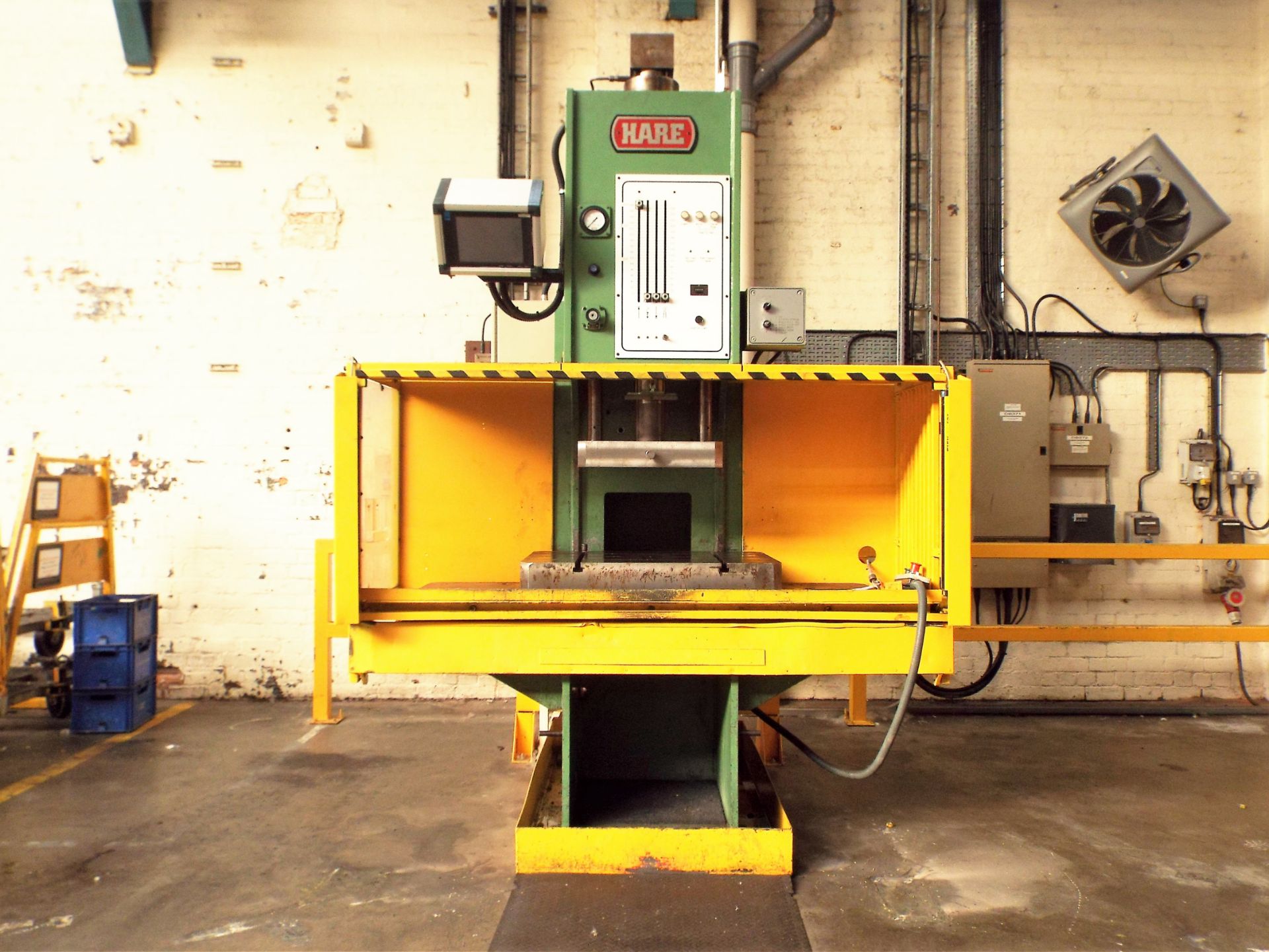 P.J. Hare C Frame Hydraulic Press. - Image 2 of 19