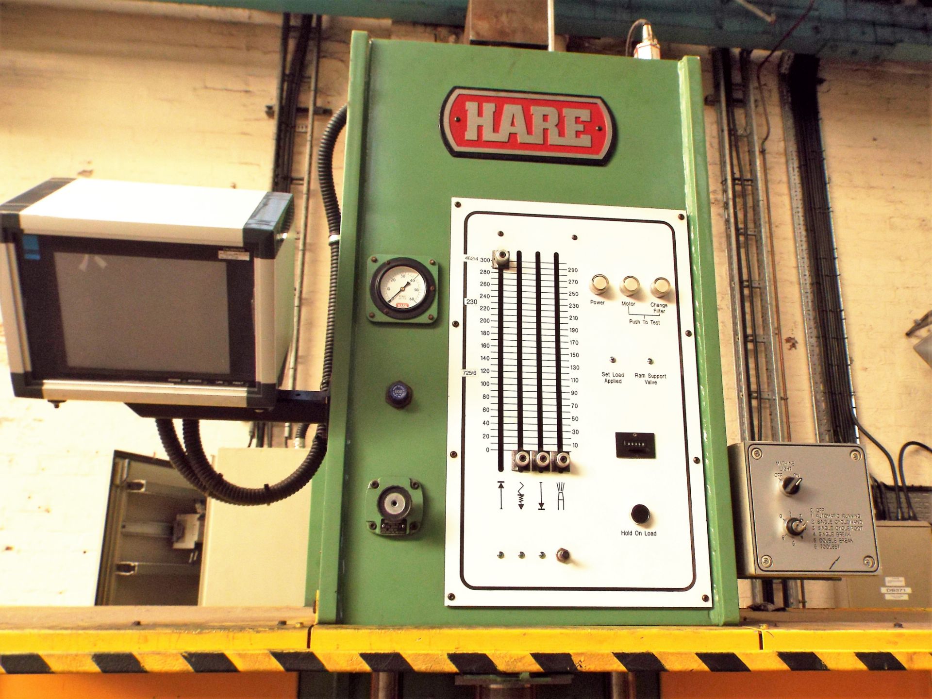 P.J. Hare C Frame Hydraulic Press. - Image 10 of 19