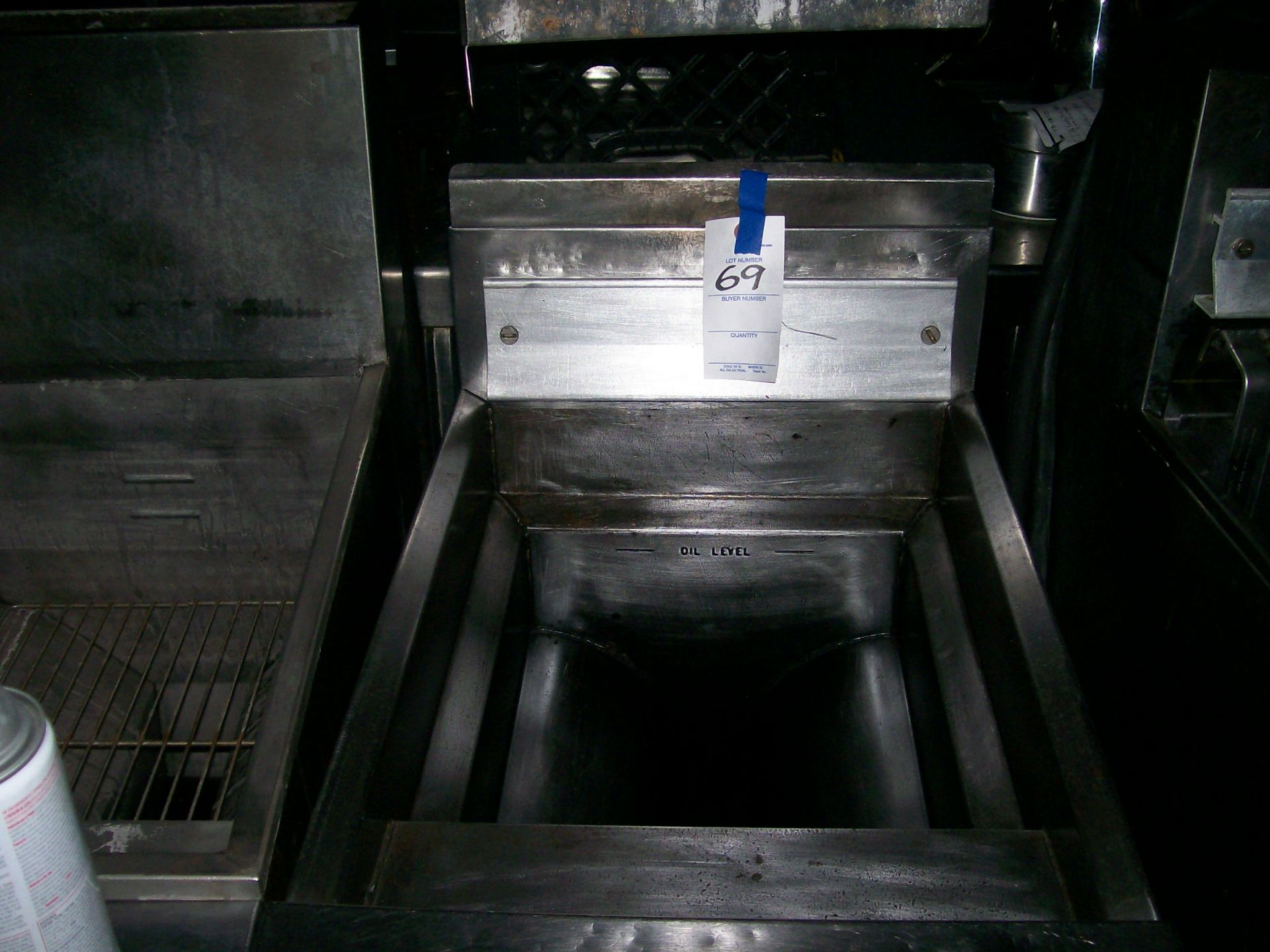 FRYMASTER DEEP FRYER GAS (RECONDITIONED - WORKS) - Image 3 of 3