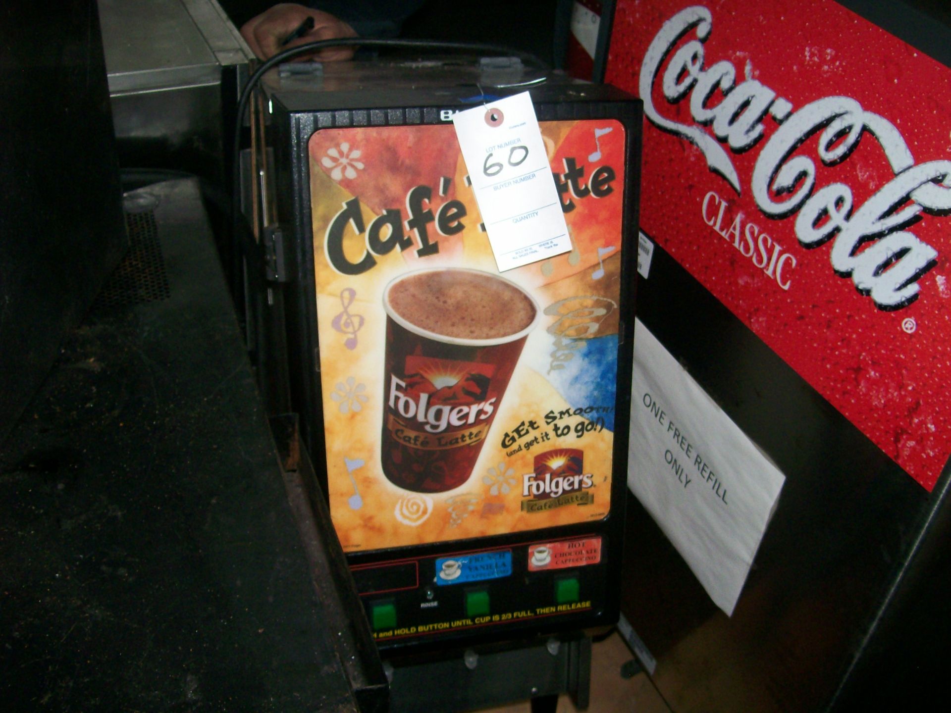 HOT CHOCOLATE/CAPPUCCINO MACHINE (WORKS)