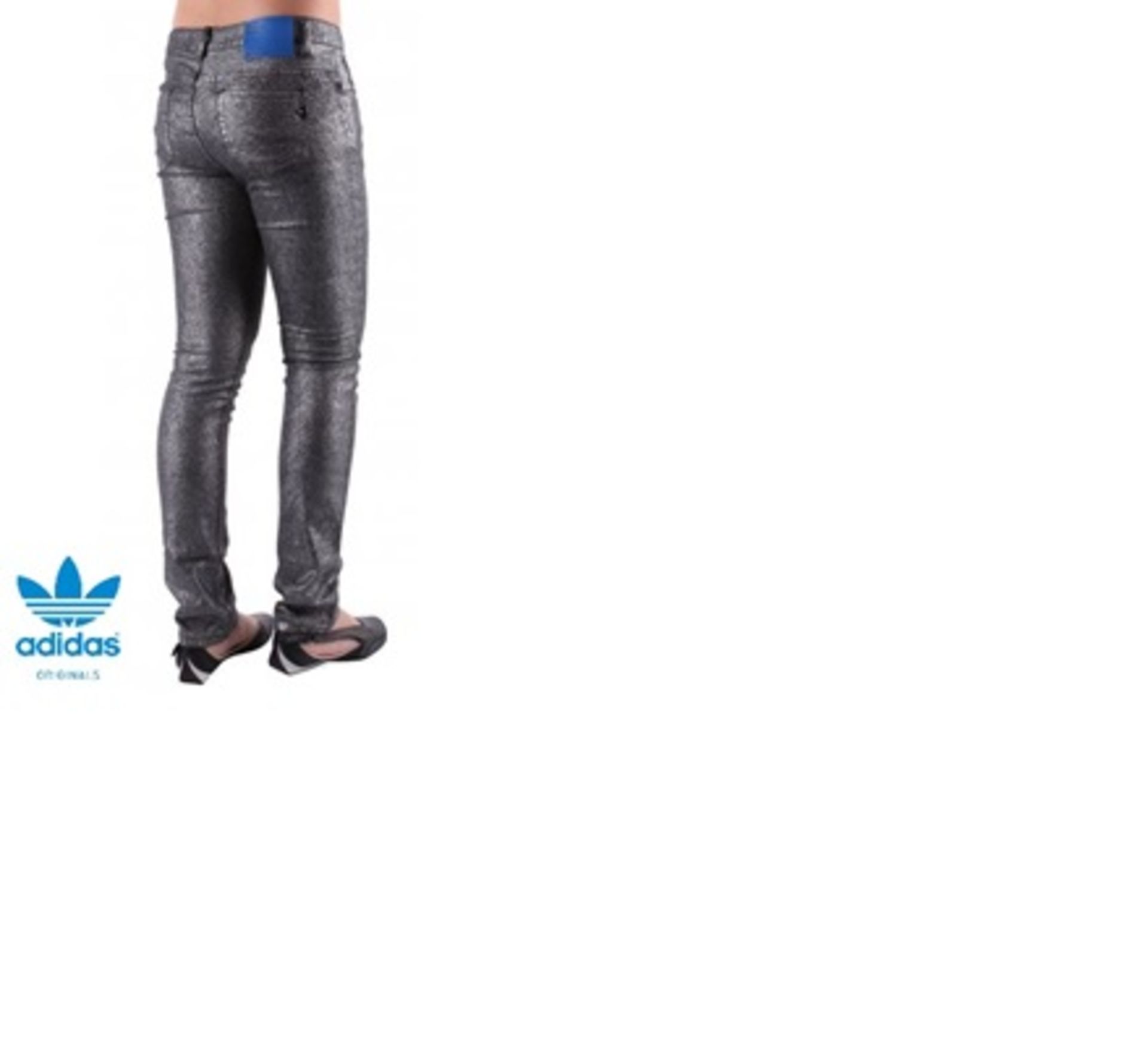 W38411 Women's Adidas Original Jeans - Image 2 of 3