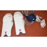 Quantity of cricket gear