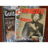 Quantity of magazines relating to Jimi Hendrix