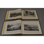 2 Published albums of traveling photographs: Round The World and Round The Coast, 1895.