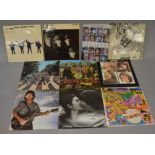Colelction of Beatles LPs: Sgt Pepper's Lonely Hearts Club Band (PCS 7027 Stereo);