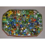 Good quantity of assorted glass and other marbles