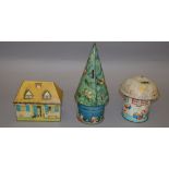 3 Scarce Mabel Lucie Atwell biscuit tins: Fairy Tree,