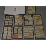 Railwayana: Approx 200 vintage railway luggage labels, some pre-grouping, contained in an album.