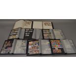 12 stock books containing a large quantity of mostly European 20th century stamps,