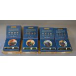 OO Gauge Hornby. 4 x Royal Doulton Ltd Edition plate/loco packs. R.650, R.648, R.649 & R.459.