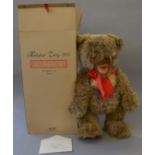 Steiff Teddy Bear Zotty 1953 replica, caramel tipped, ltd.ed. of 1500, height 75 cm. In box.